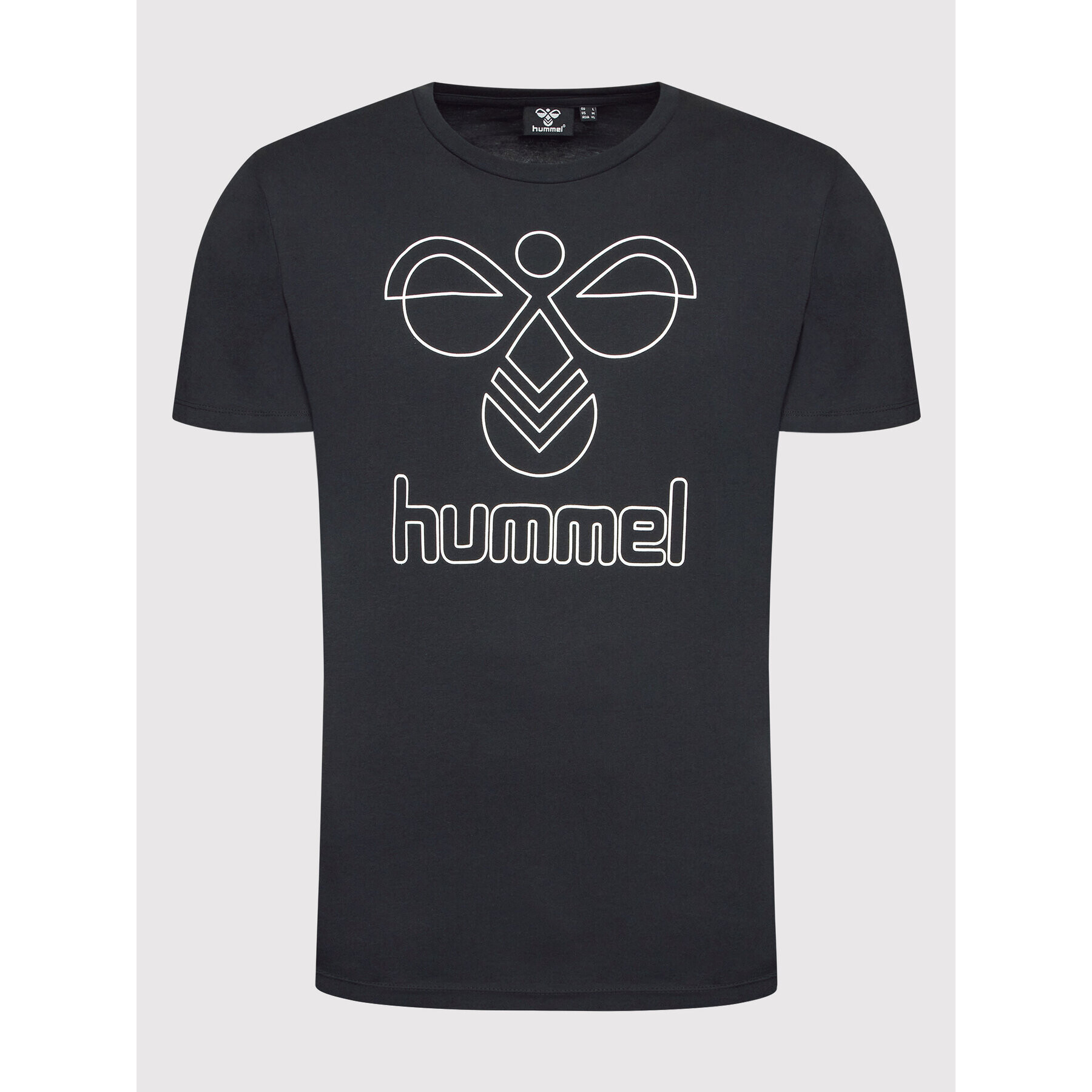 Hummel Tričko Peter 206167 Čierna Regular Fit - Pepit.sk