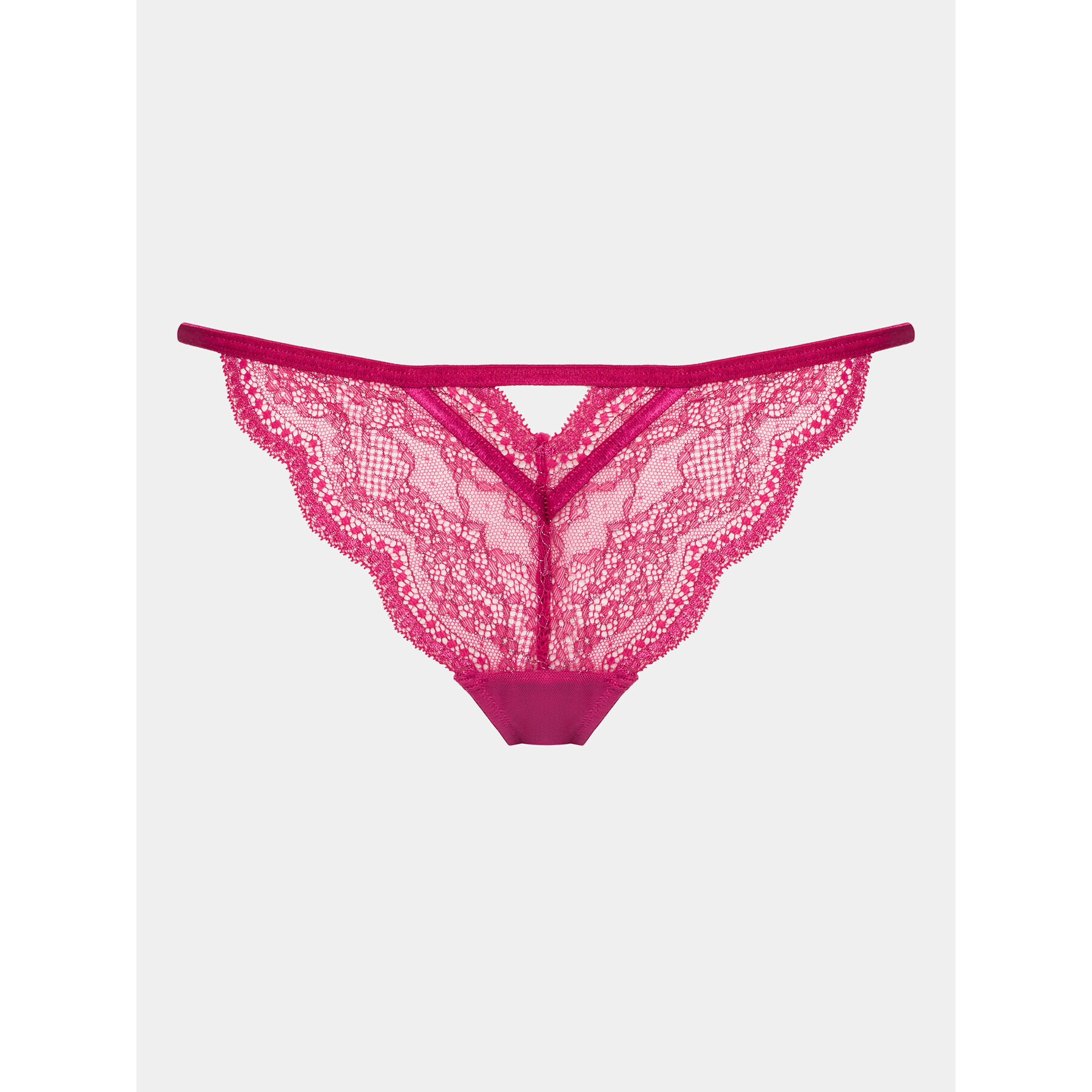 Hunkemöller Brazílske nohavičky Isabelle Hl Sparkle Brazilian Tr 203590 Ružová - Pepit.sk