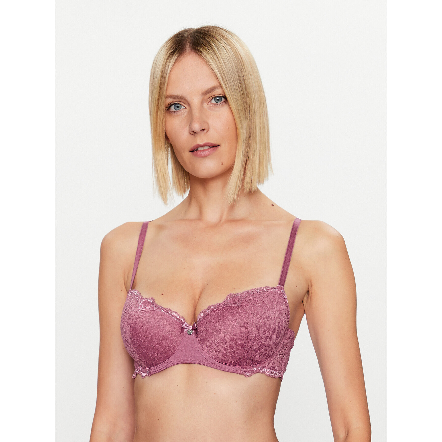 Hunkemöller Podprsenka Balconette Marine 202702 Fialová - Pepit.sk