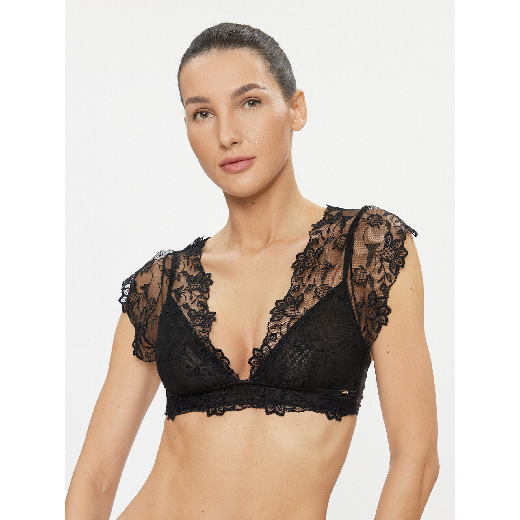 Hunkemöller Podprsenka Bralette Inga 202835 Čierna - Pepit.sk