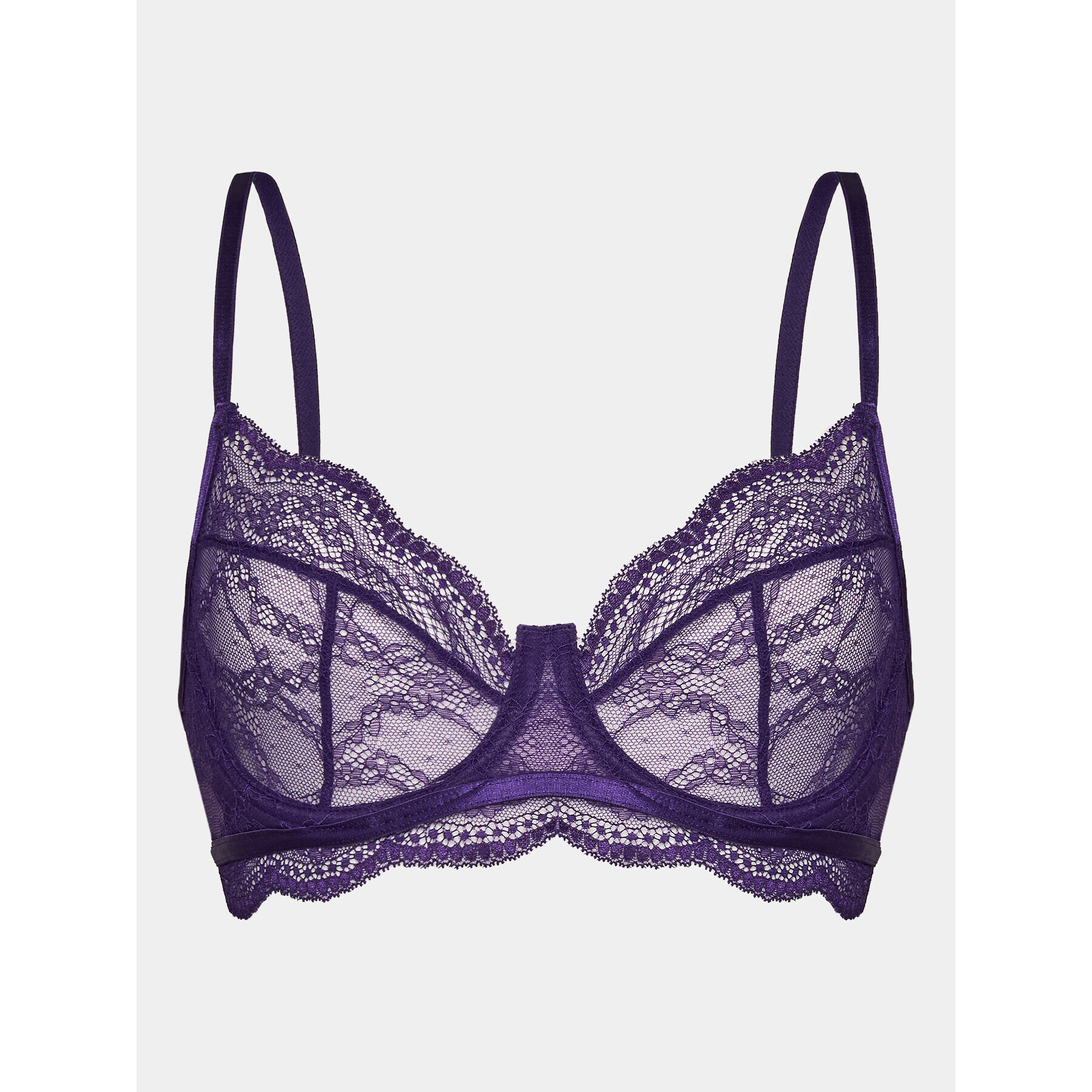 Hunkemöller Podprsenka Bralette Isabelle Ud 203593 Fialová - Pepit.sk