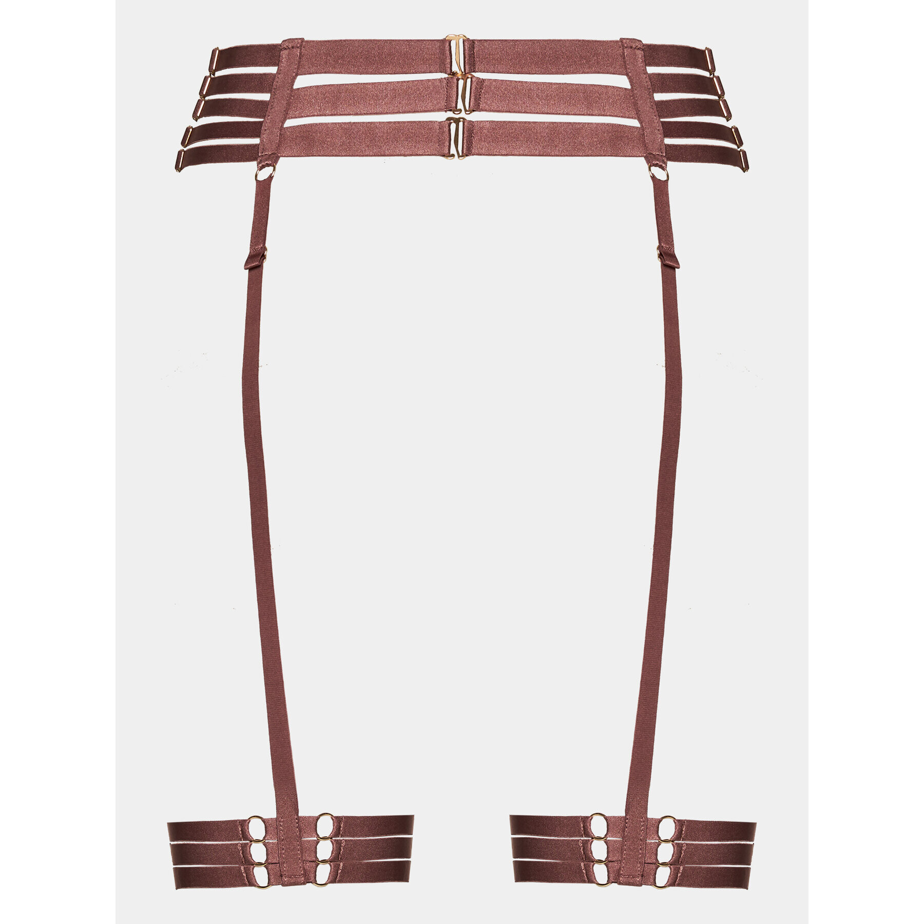 Hunkemöller Podväzok Suspenderbelt 203823 Fialová - Pepit.sk