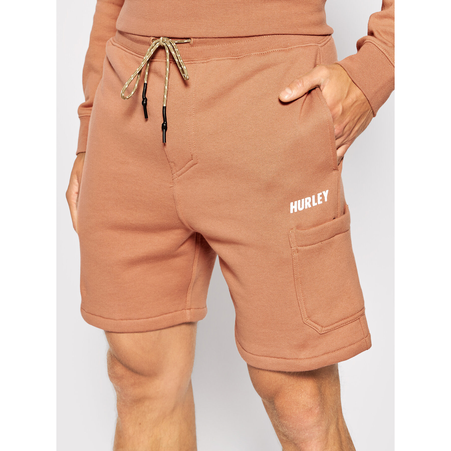 Hurley Športové kraťasy Exp Ranger MFB0001350 Oranžová Regular Fit - Pepit.sk