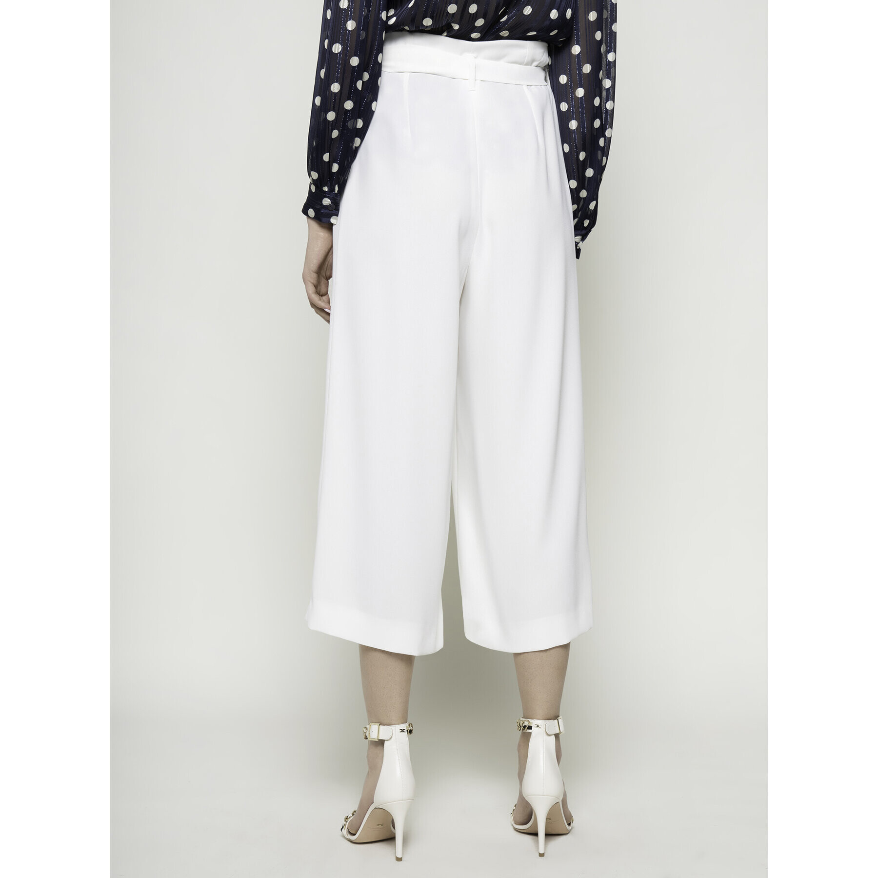 iBlues Culottes nohavice Turbigo 71311801 Biela Regular Fit - Pepit.sk