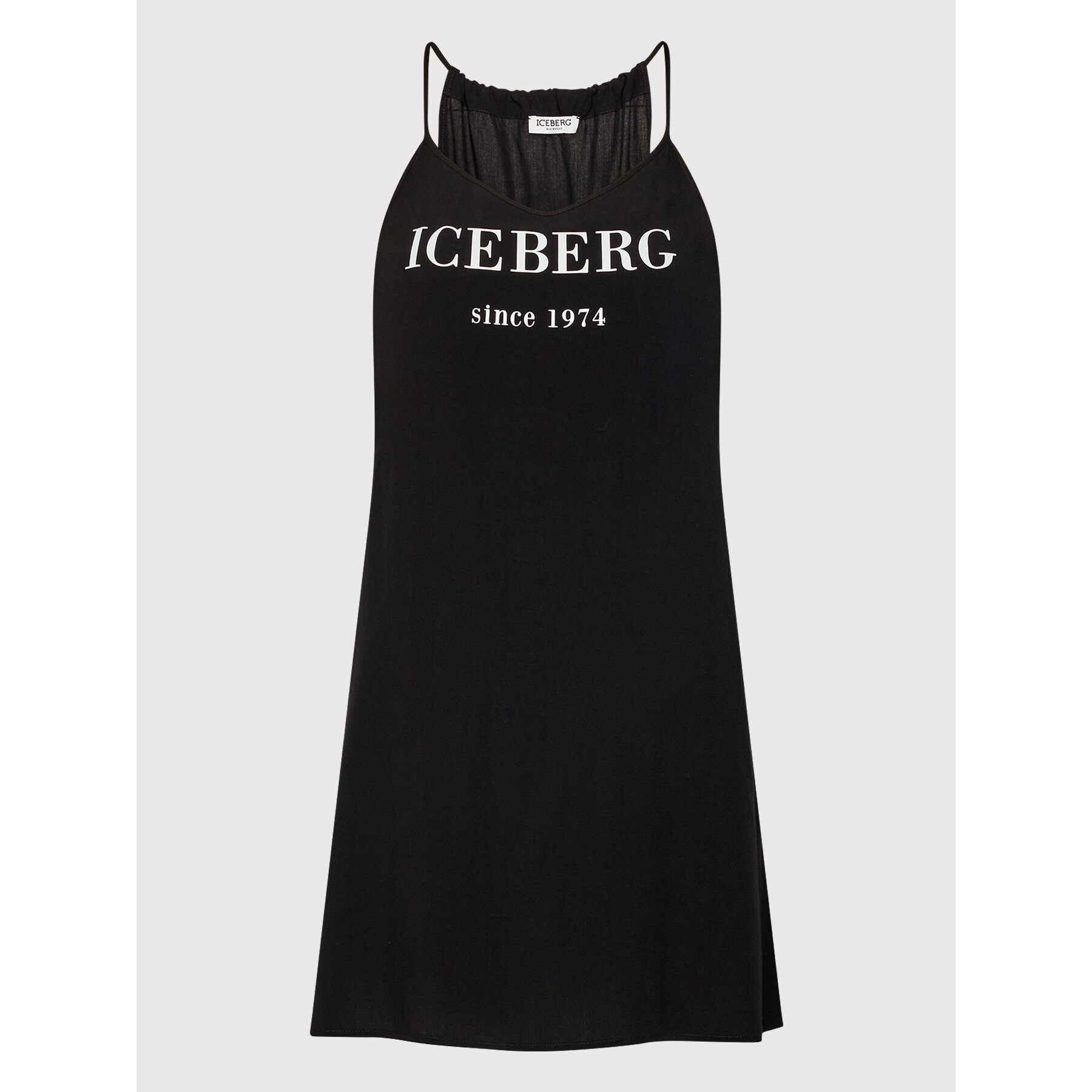 Iceberg Plážové šaty ICE2WCU01 Čierna Regular Fit - Pepit.sk