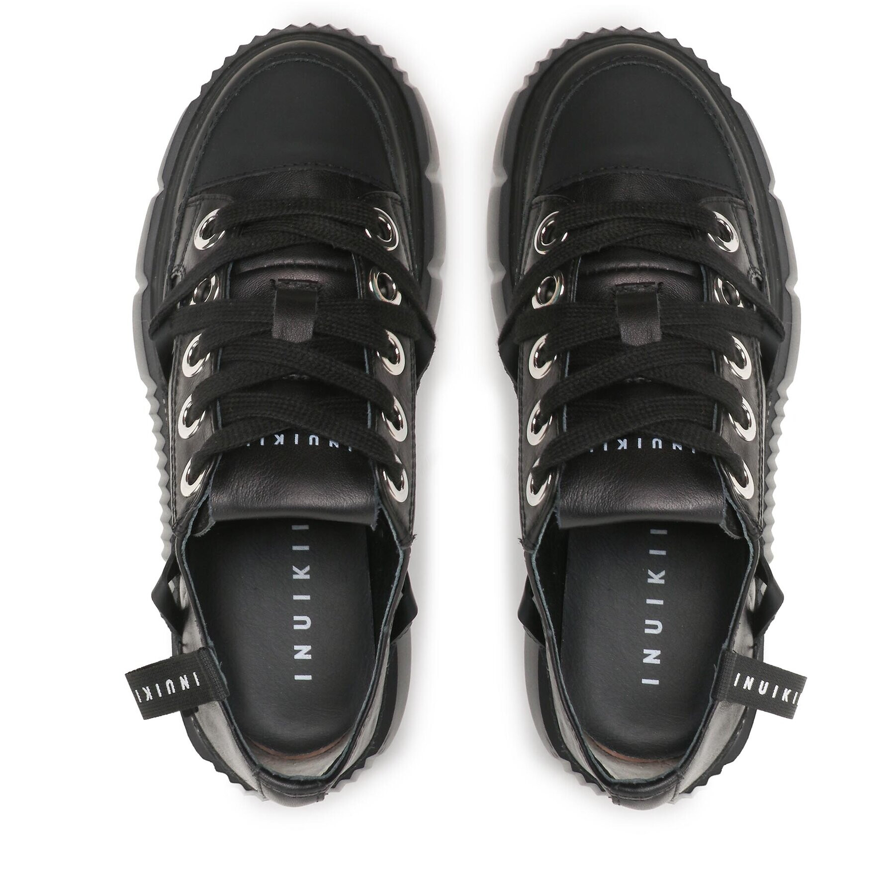 Inuikii Sneakersy Leather Matilda 30102-033 Čierna - Pepit.sk