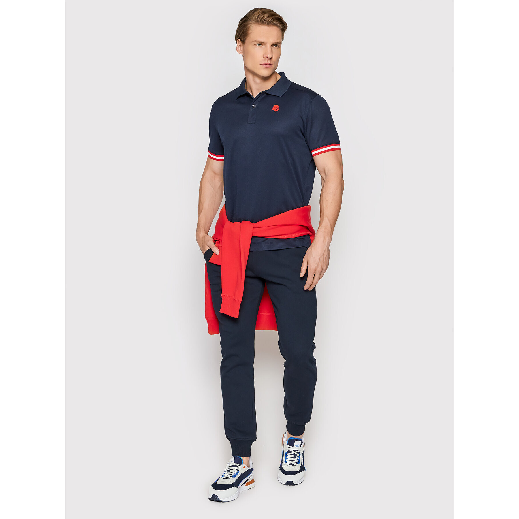 Invicta Polokošeľa 4452274/U Tmavomodrá Regular Fit - Pepit.sk