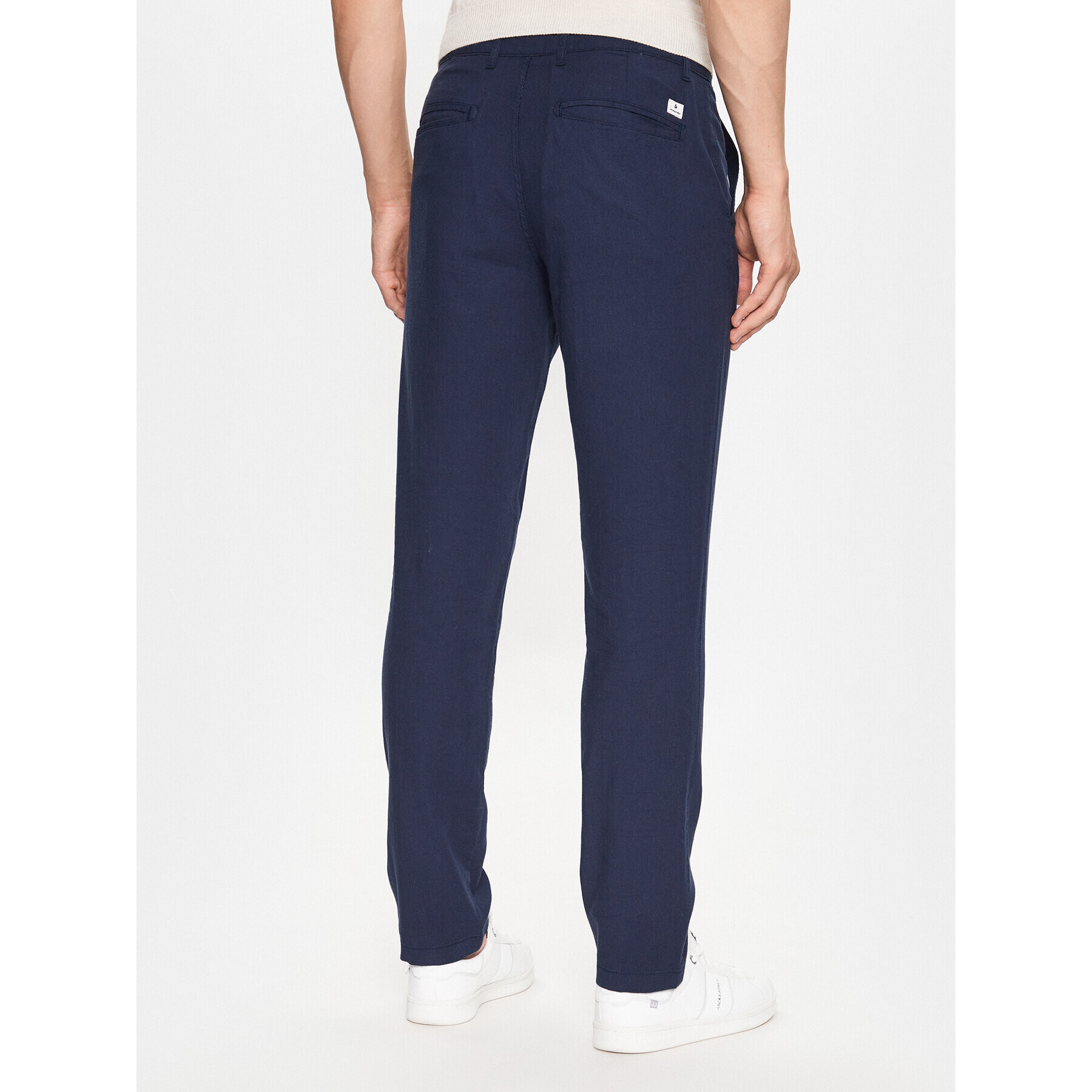 Jack&Jones Bavlnené nohavice Tollie 12229227 Tmavomodrá Regular Fit - Pepit.sk