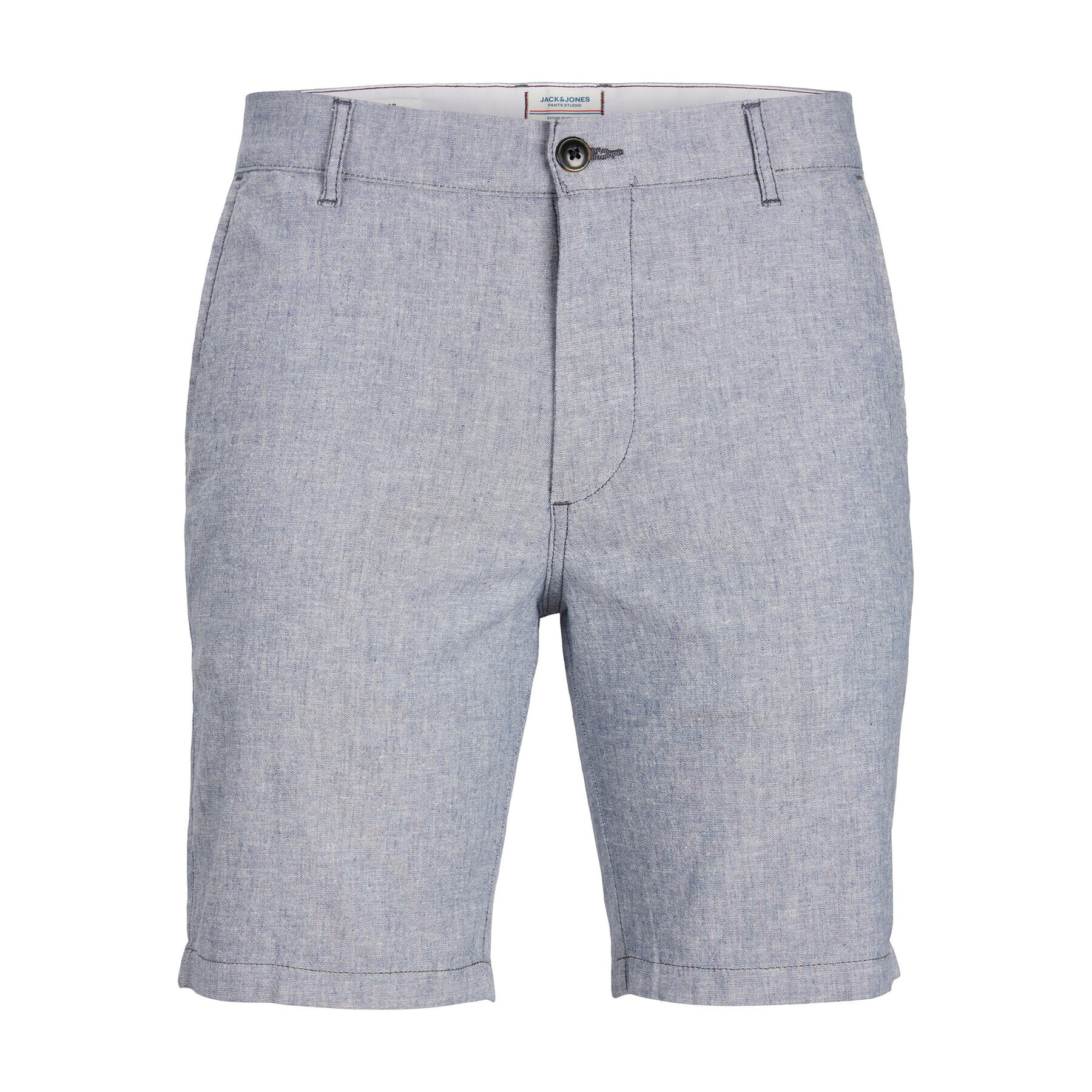 Jack&Jones Bavlnené šortky Dave 12229629 Modrá Regular Fit - Pepit.sk