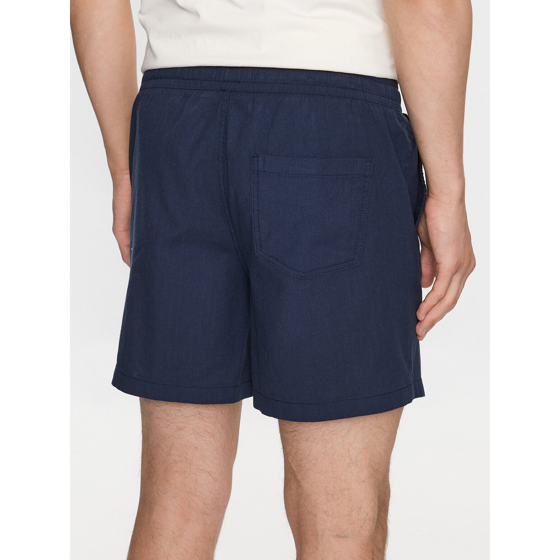 Jack&Jones Bavlnené šortky Jeff 12229799 Tmavomodrá Regular Fit - Pepit.sk