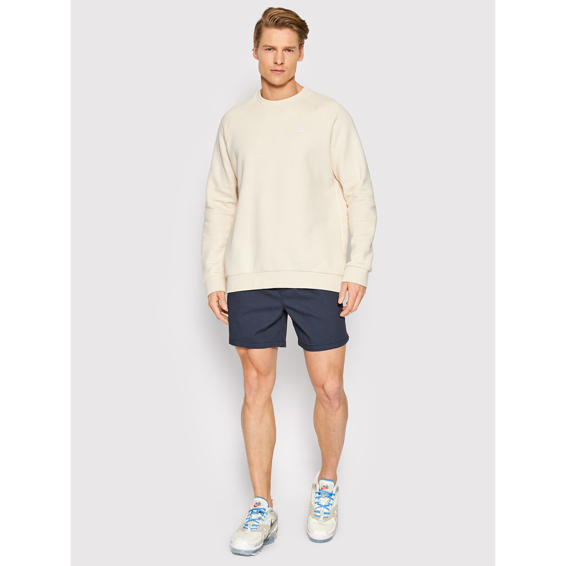 Jack&Jones Bavlnené šortky Jeff 12187488 Tmavomodrá Regular Fit - Pepit.sk