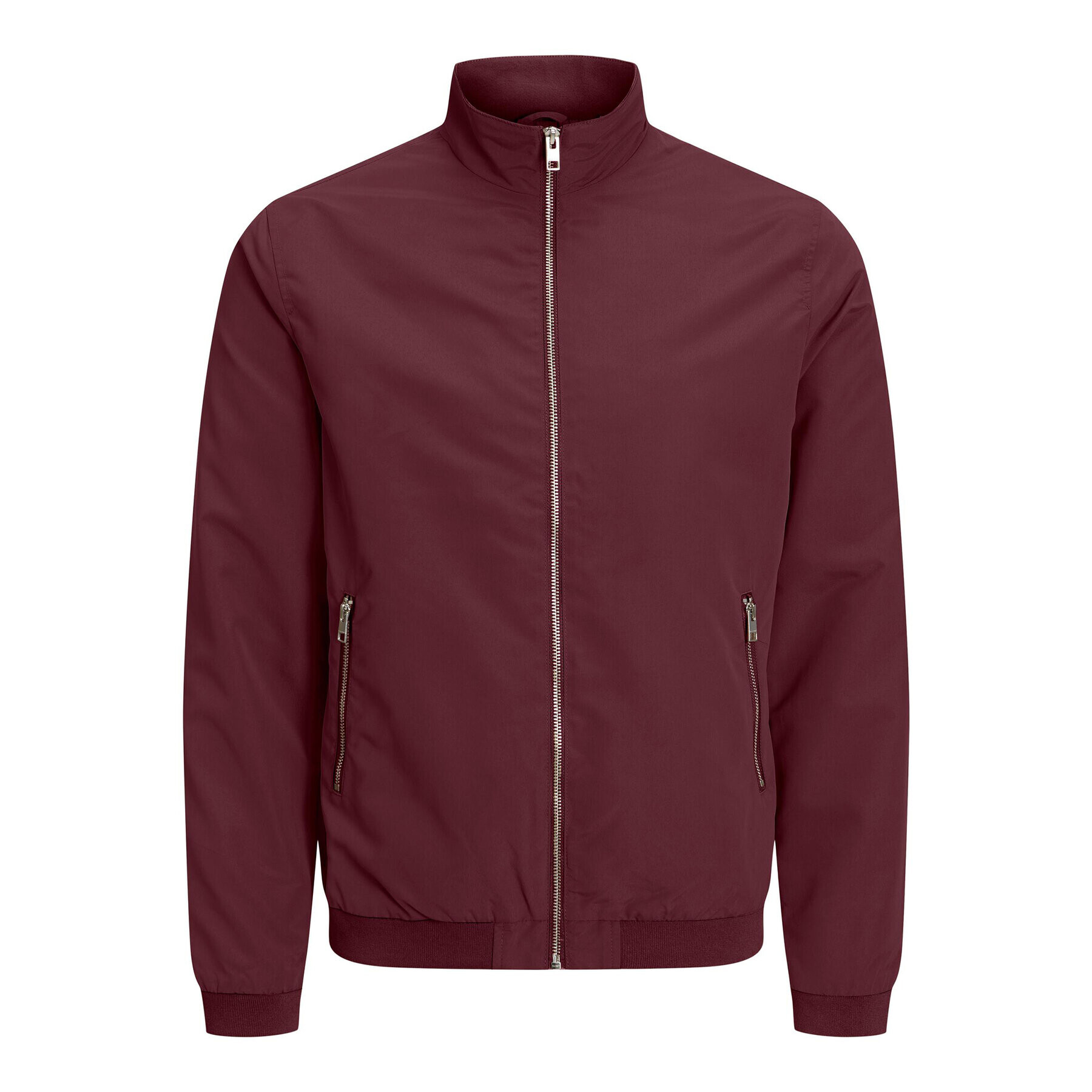 Jack&Jones Bundy bomber 12204277 Bordová Regular Fit - Pepit.sk