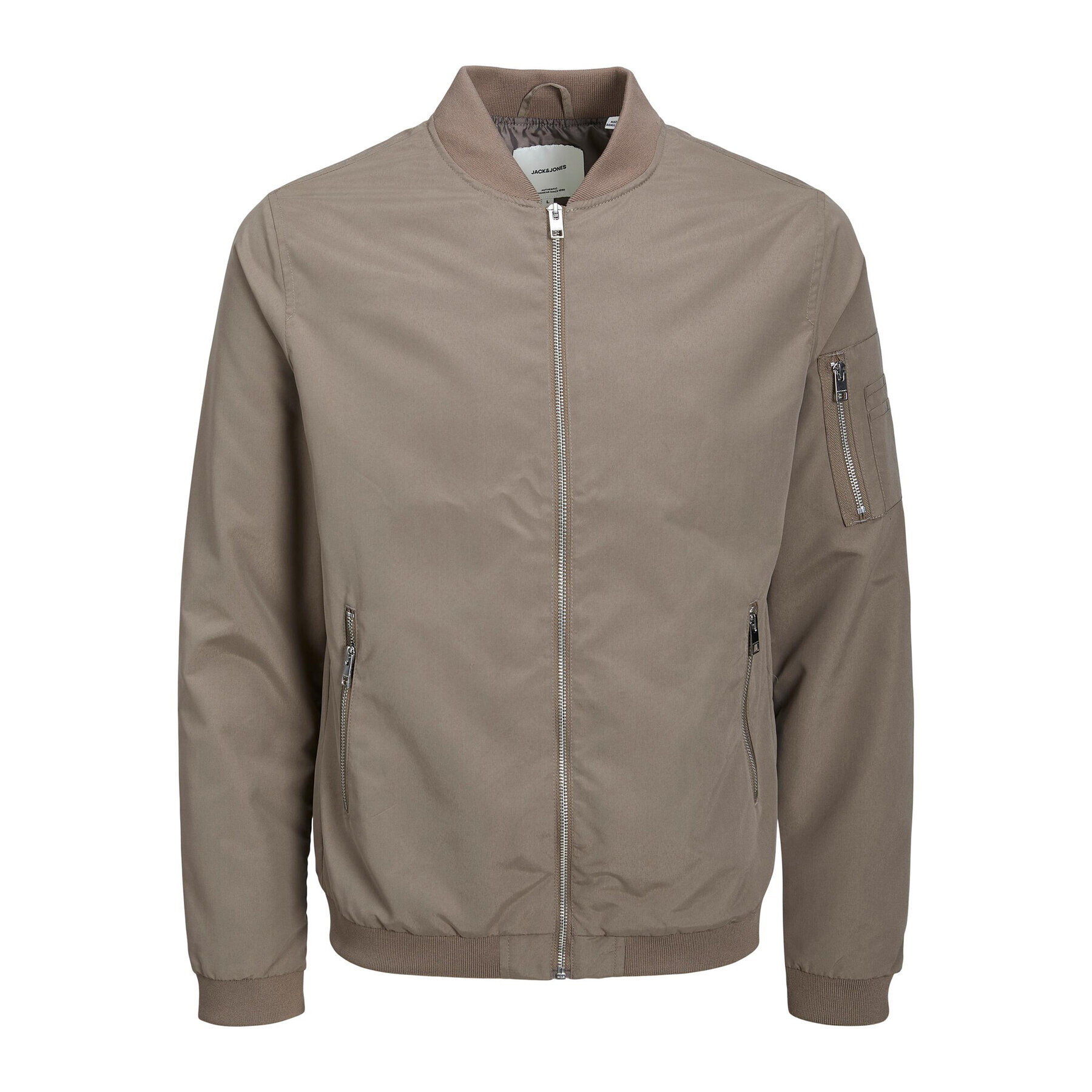 Jack&Jones Bundy bomber Rush 12165203 Béžová Regular Fit - Pepit.sk