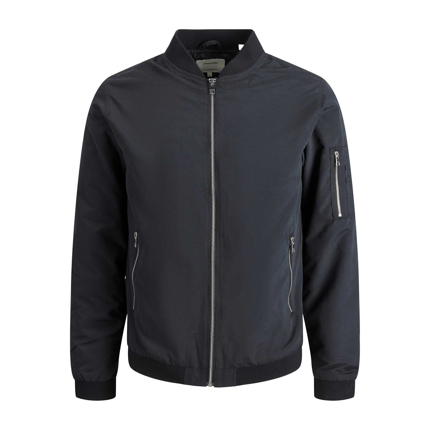 Jack&Jones Bundy bomber Rush 12165203 Čierna Regular Fit - Pepit.sk