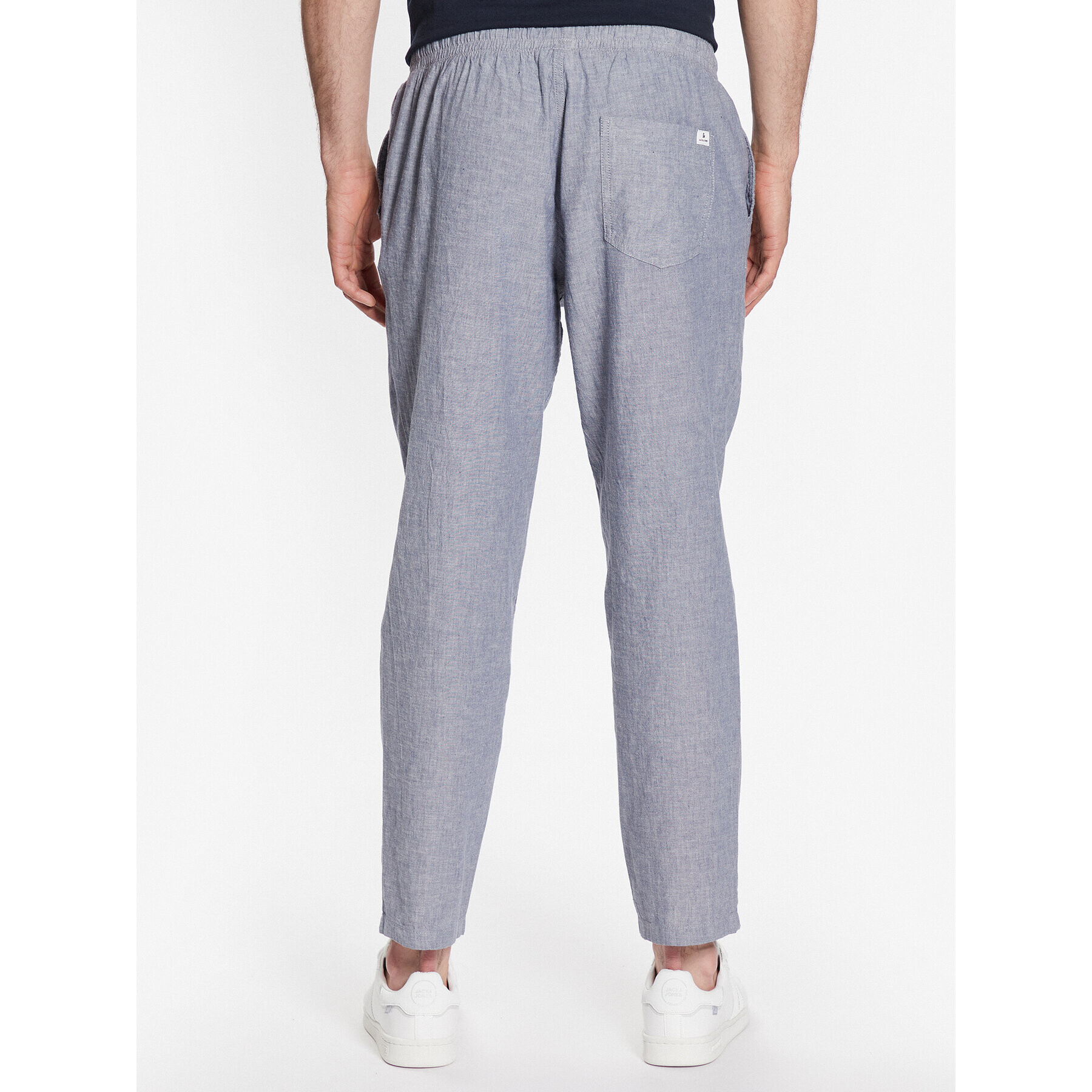 Jack&Jones Bavlnené nohavice Stace 12229699 Sivá Relaxed Fit - Pepit.sk