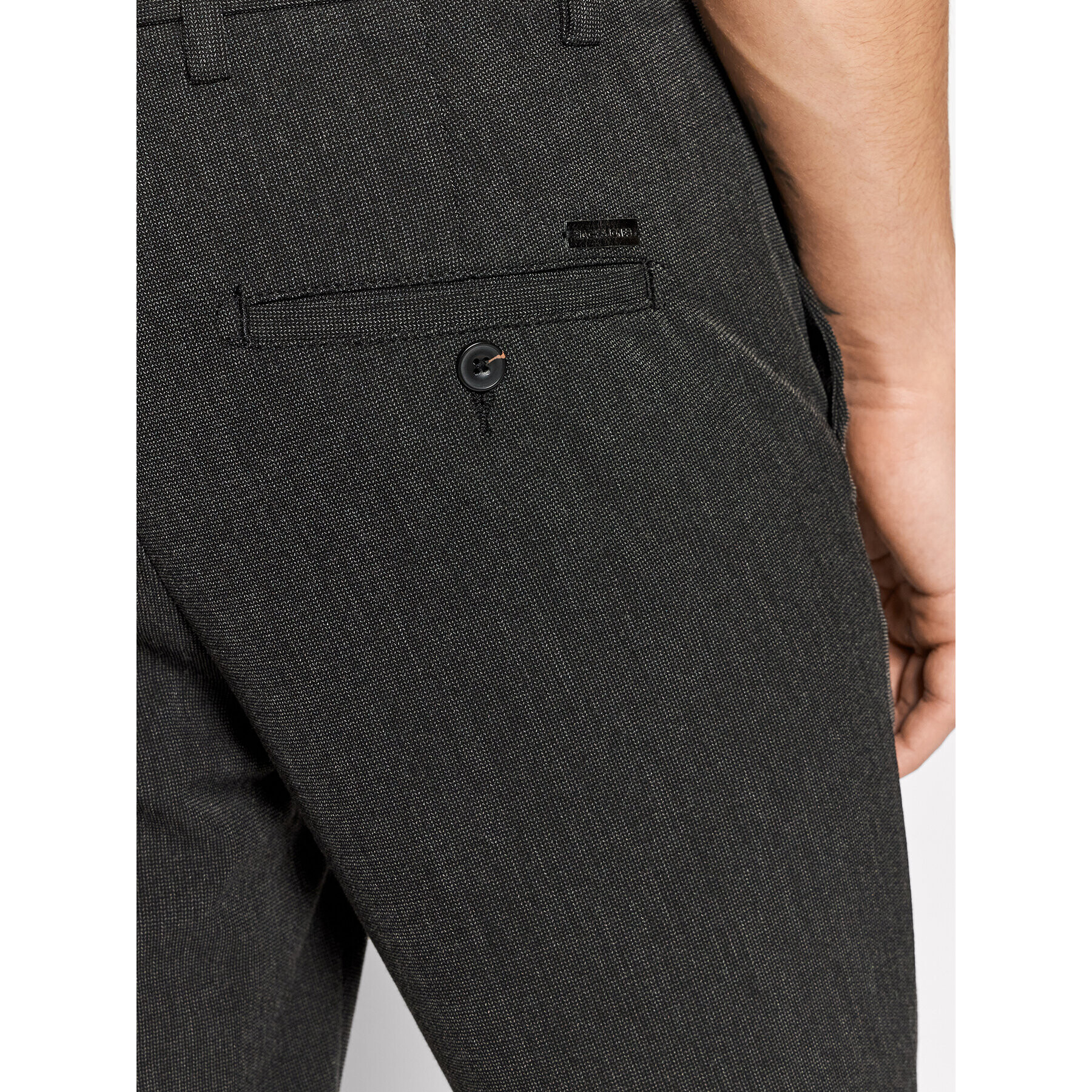 Jack&Jones Chino nohavice Marco 12193553 Sivá Slim Fit - Pepit.sk