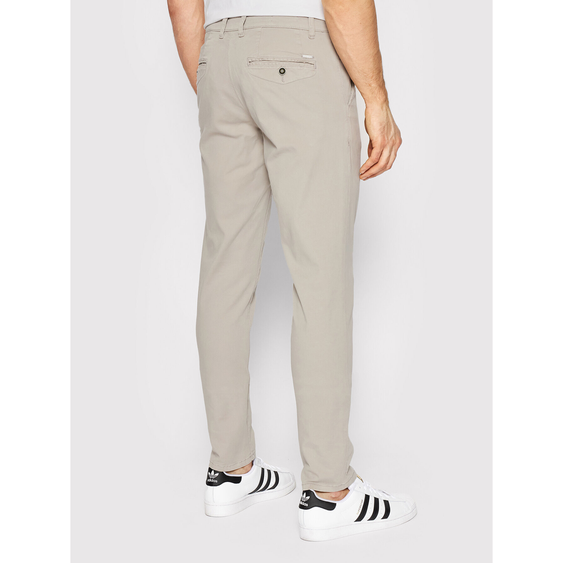 Jack&Jones Chino nohavice Marco 12203327 Sivá Slim Fit - Pepit.sk