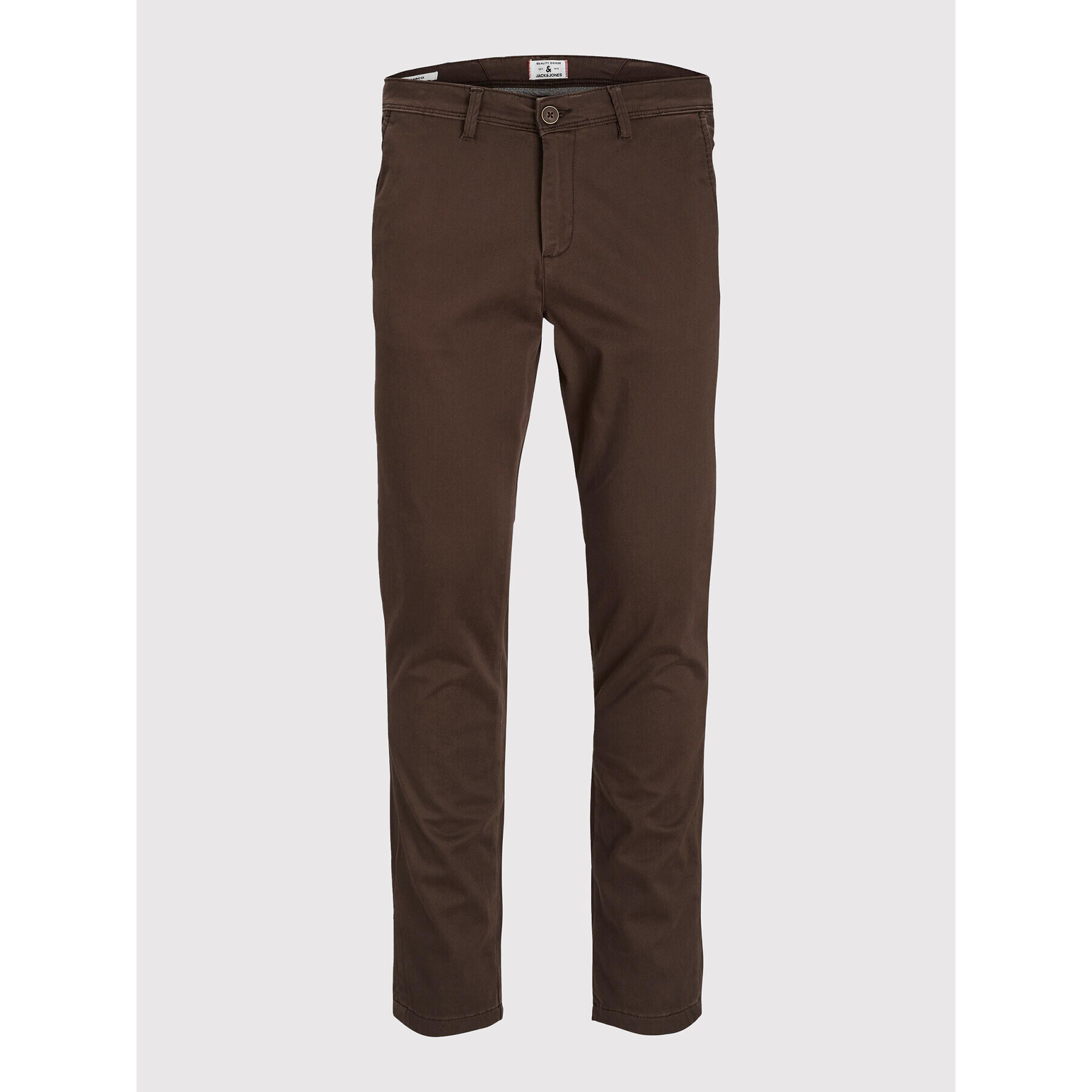 Jack&Jones Chino nohavice Marco 12212136 Hnedá Slim Fit - Pepit.sk