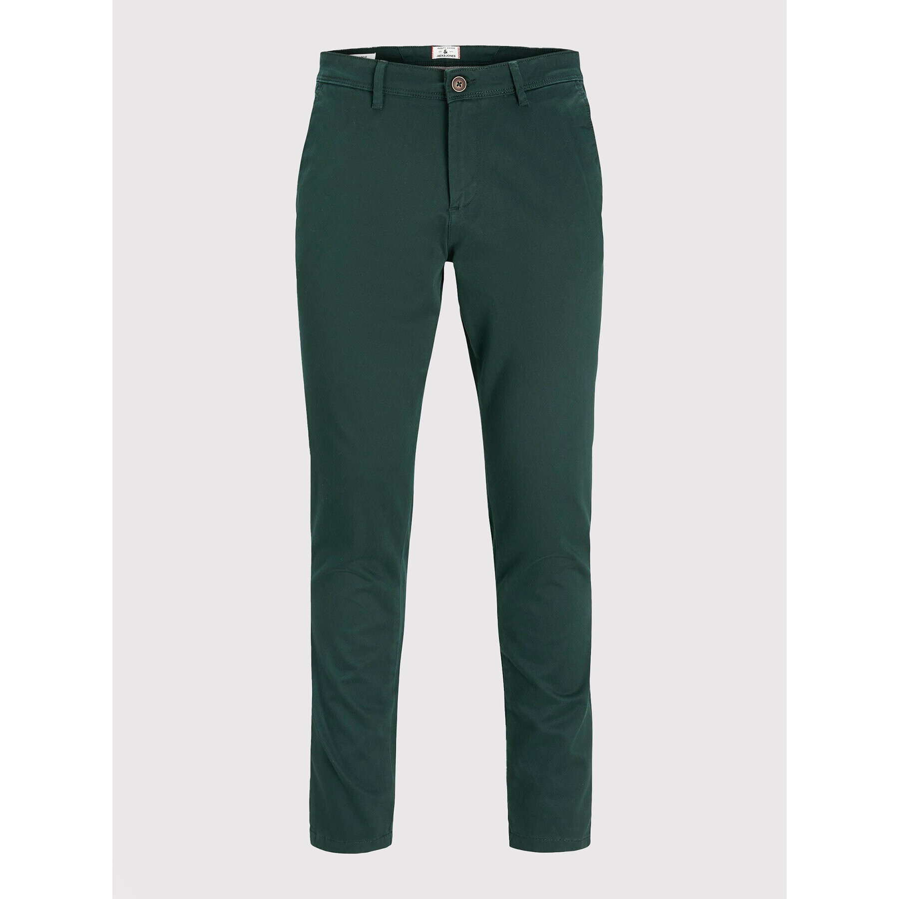 Jack&Jones Chino nohavice Marco 12212137 Zelená Slim Fit - Pepit.sk