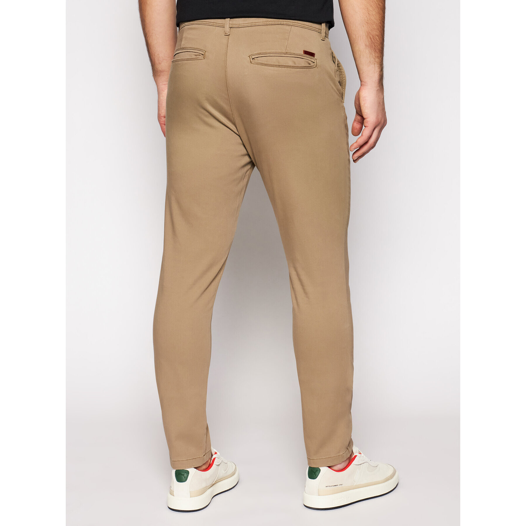 Jack&Jones Chino nohavice Marco Bowie 12150160 Béžová Slim Fit - Pepit.sk