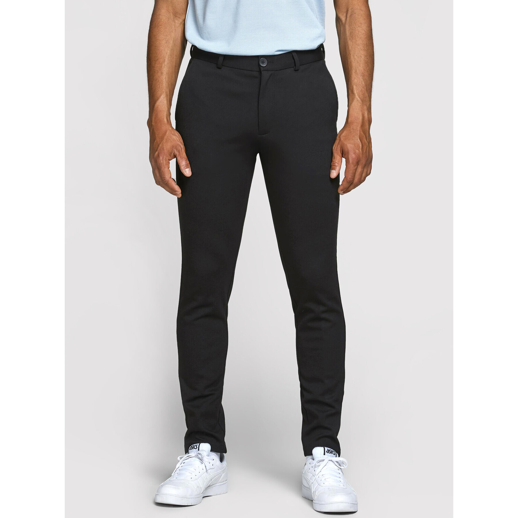 Jack&Jones Chino nohavice Marco Phil 12173623 Čierna Slim Fit - Pepit.sk