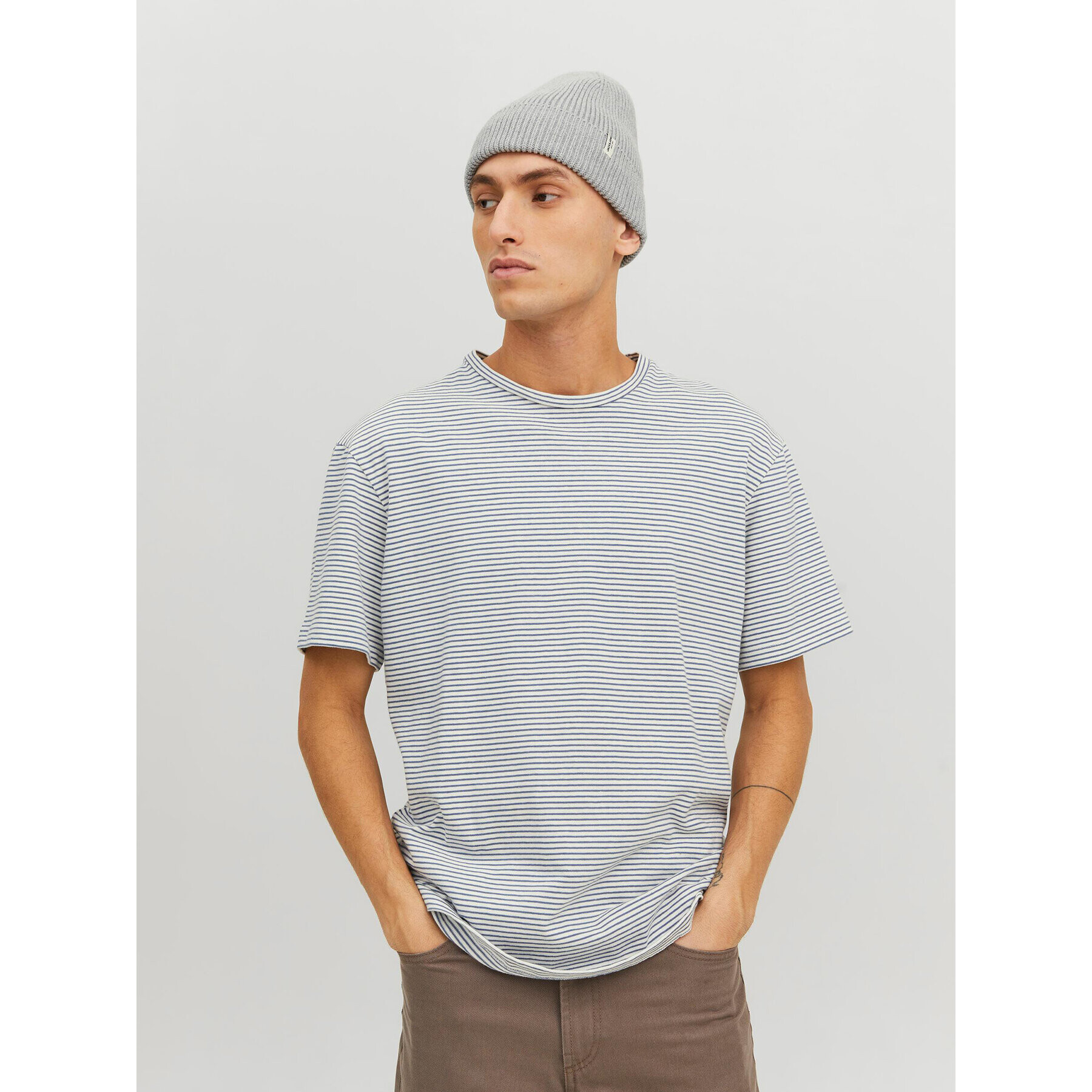 Jack&Jones Čiapka 12193386 Sivá - Pepit.sk