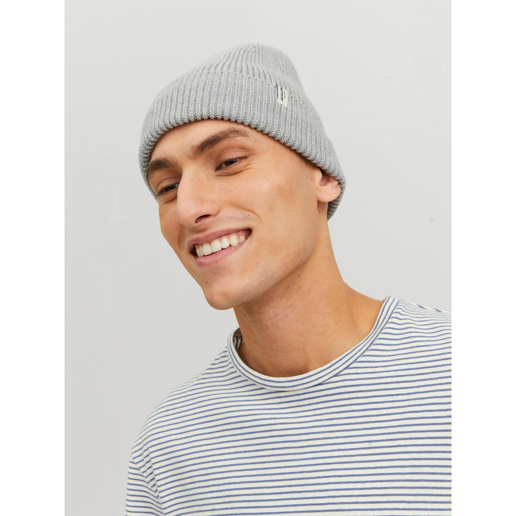 Jack&Jones Čiapka 12193386 Sivá - Pepit.sk