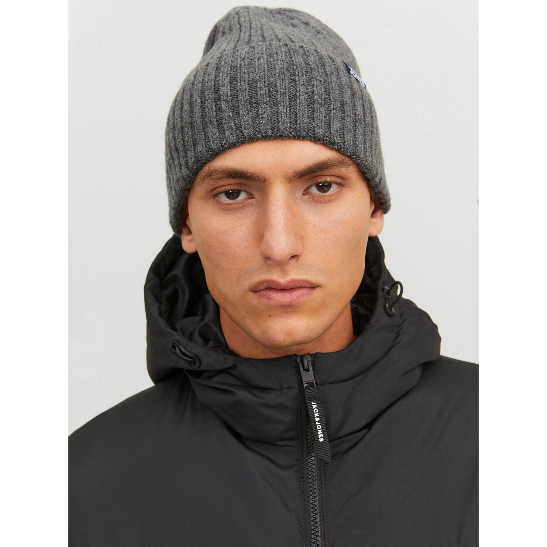 Jack&Jones Čiapka 12195049 Sivá - Pepit.sk