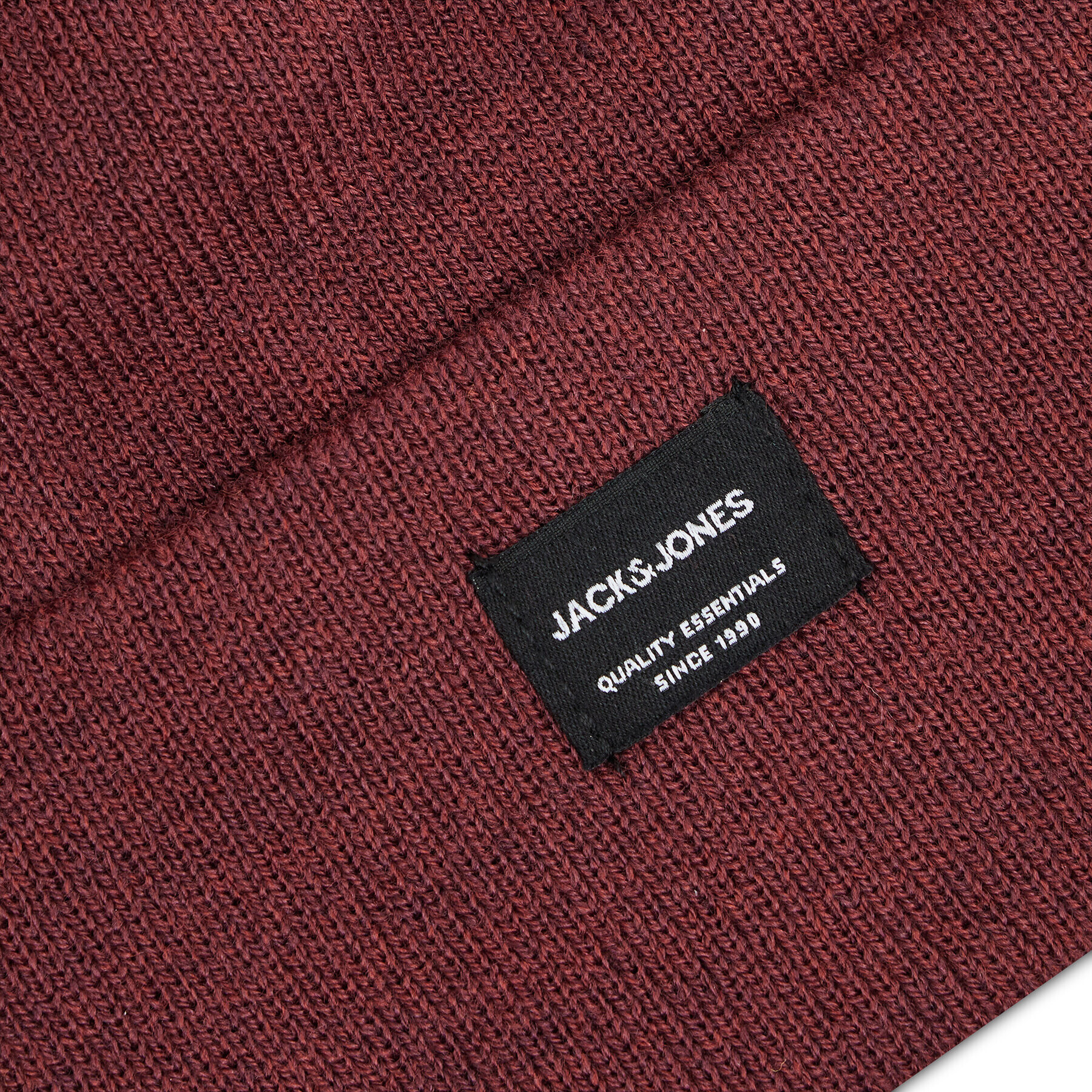 Jack&Jones Čiapka Jacdna Beanie Noos 12092815 Bordová - Pepit.sk