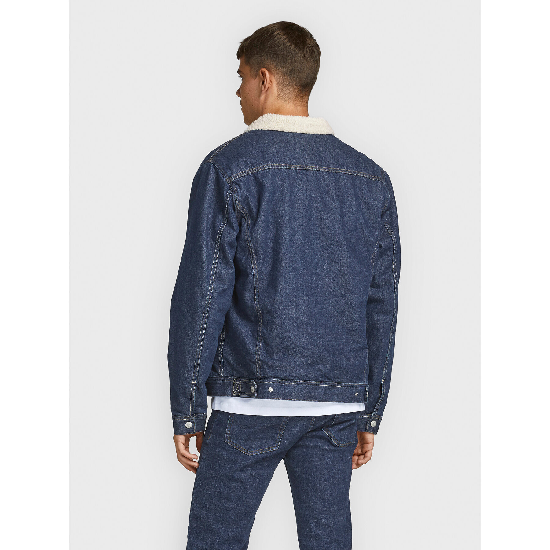 Jack&Jones Džínsová bunda Jean 12181157 Tmavomodrá Regular Fit - Pepit.sk