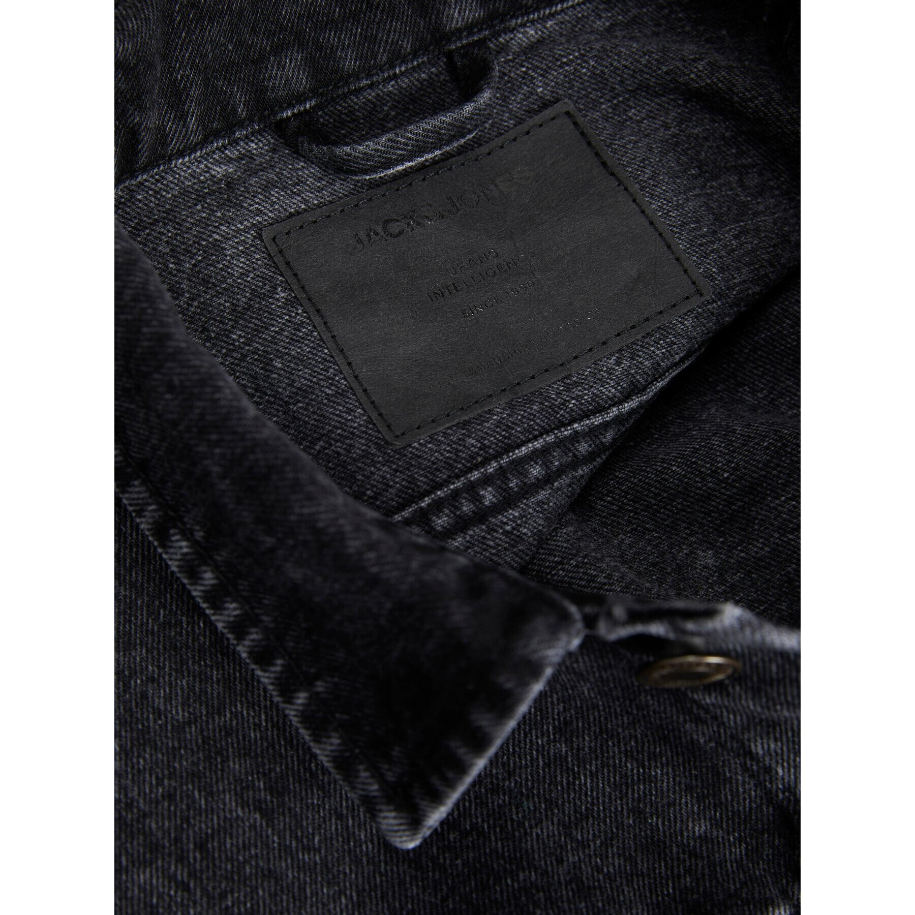 Jack&Jones Džínsová bunda Jean 12212802 Čierna Regular Fit - Pepit.sk