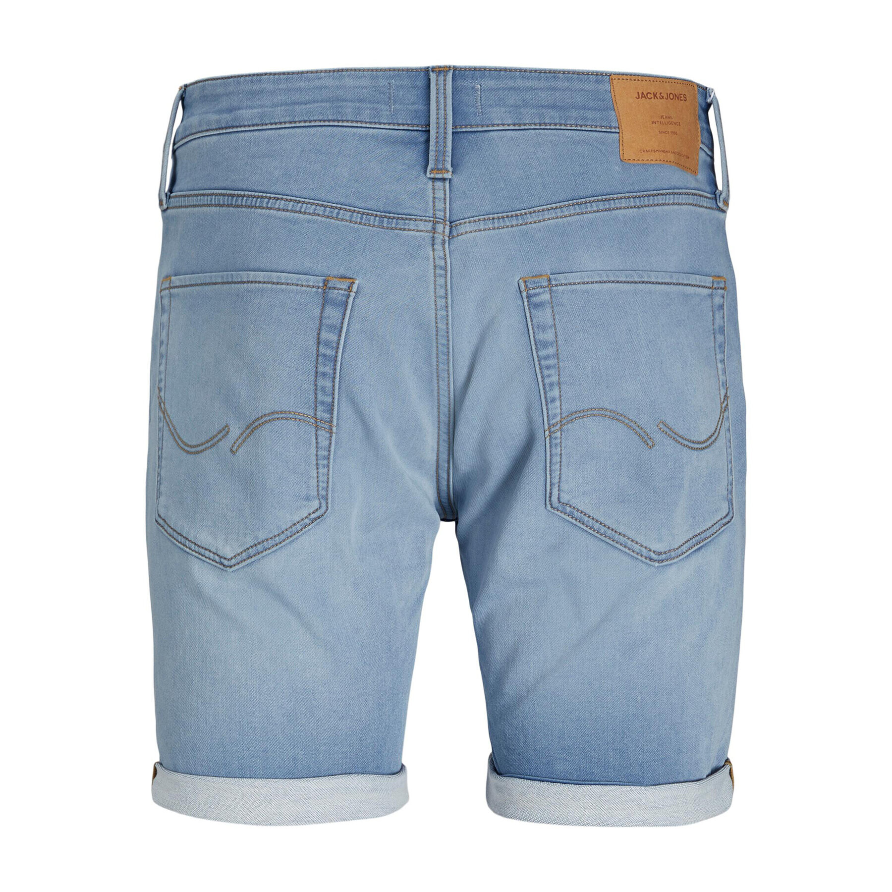 Jack&Jones Džínsové šortky Rick 12224124 Modrá Regular Fit - Pepit.sk