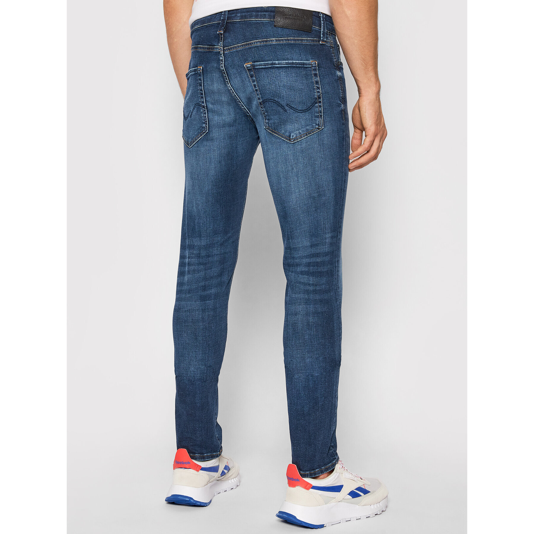 Jack&Jones Džínsy Glenn 12133074 Tmavomodrá Slim Fit - Pepit.sk