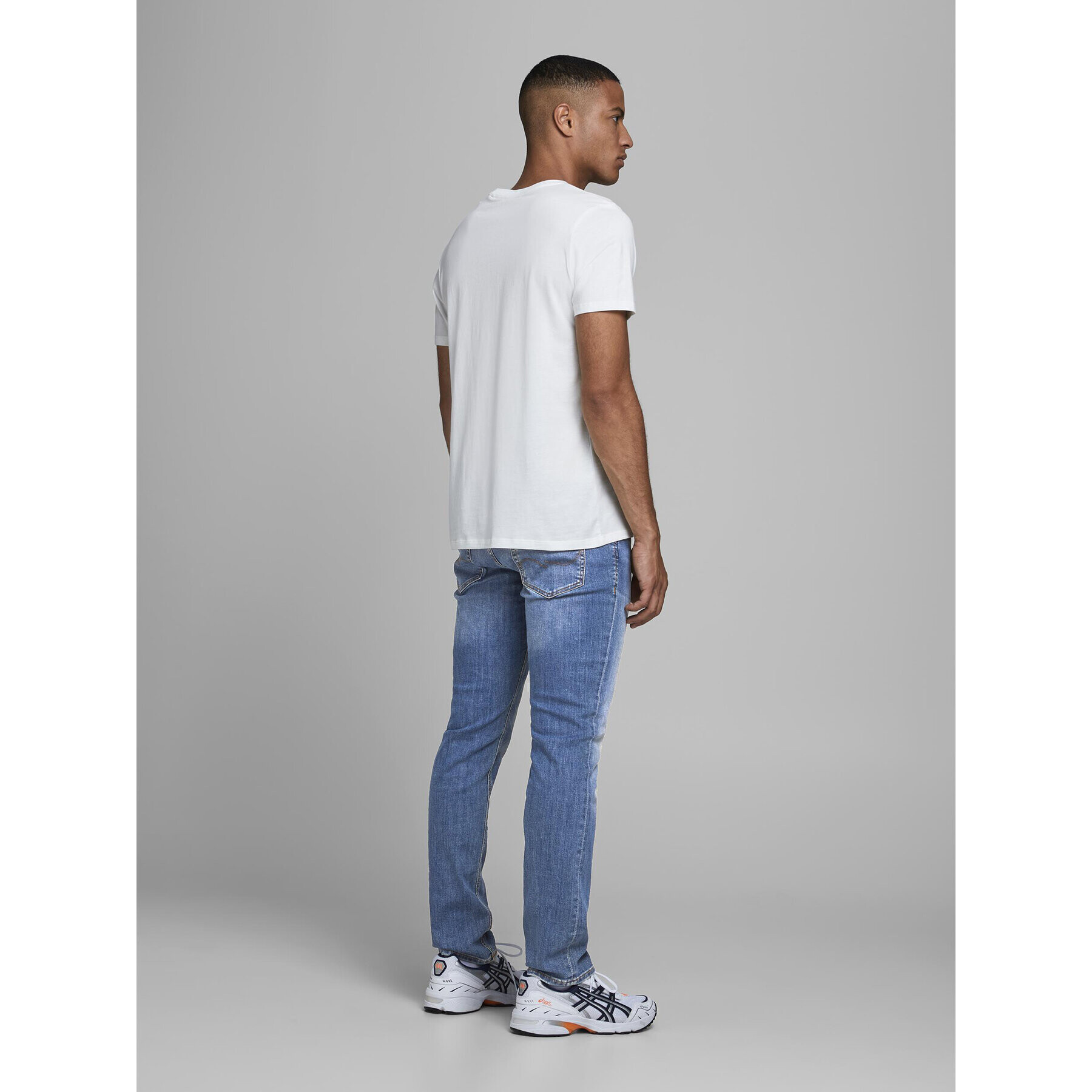 Jack&Jones Džínsy Glenn 12157416 Modrá Slim Fit - Pepit.sk