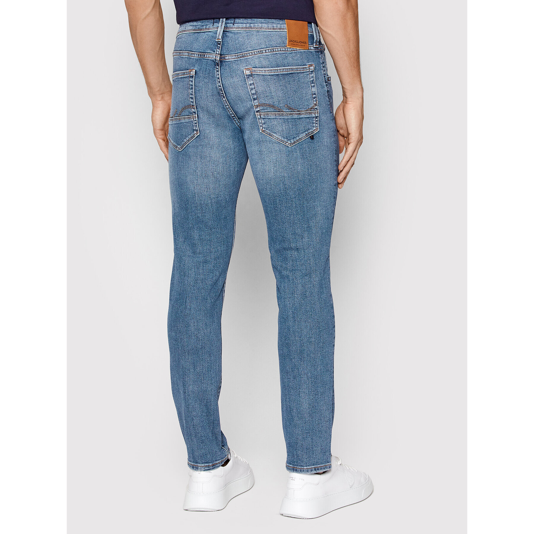 Jack&Jones Džínsy Glenn 12201647 Modrá Slim Fit - Pepit.sk