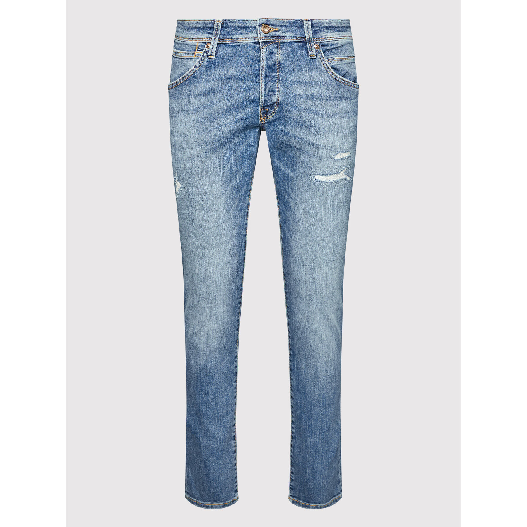 Jack&Jones Džínsy Glenn 12201647 Modrá Slim Fit - Pepit.sk