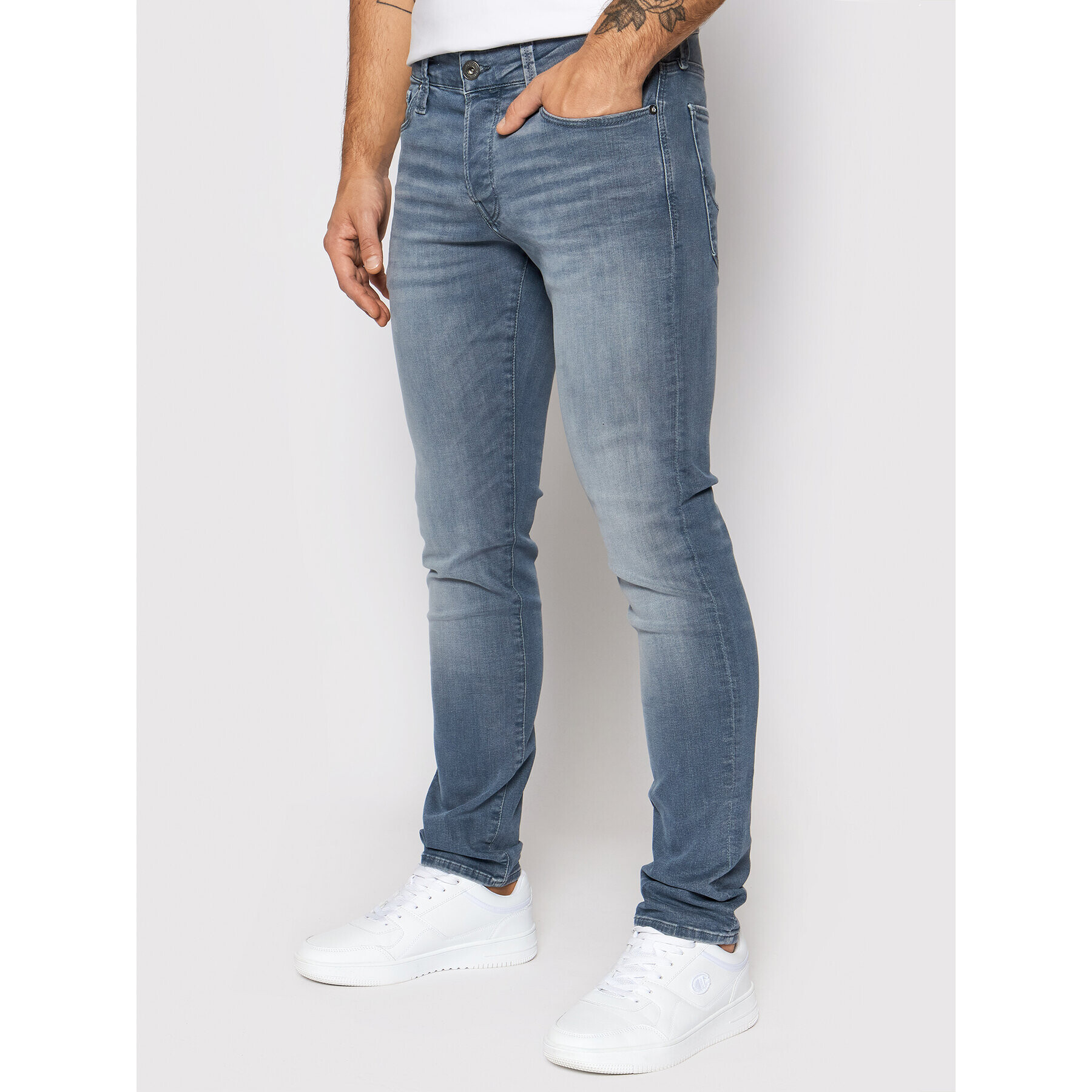 Jack&Jones Džínsy Glenn Icon 12194438 Modrá Slim Fit - Pepit.sk