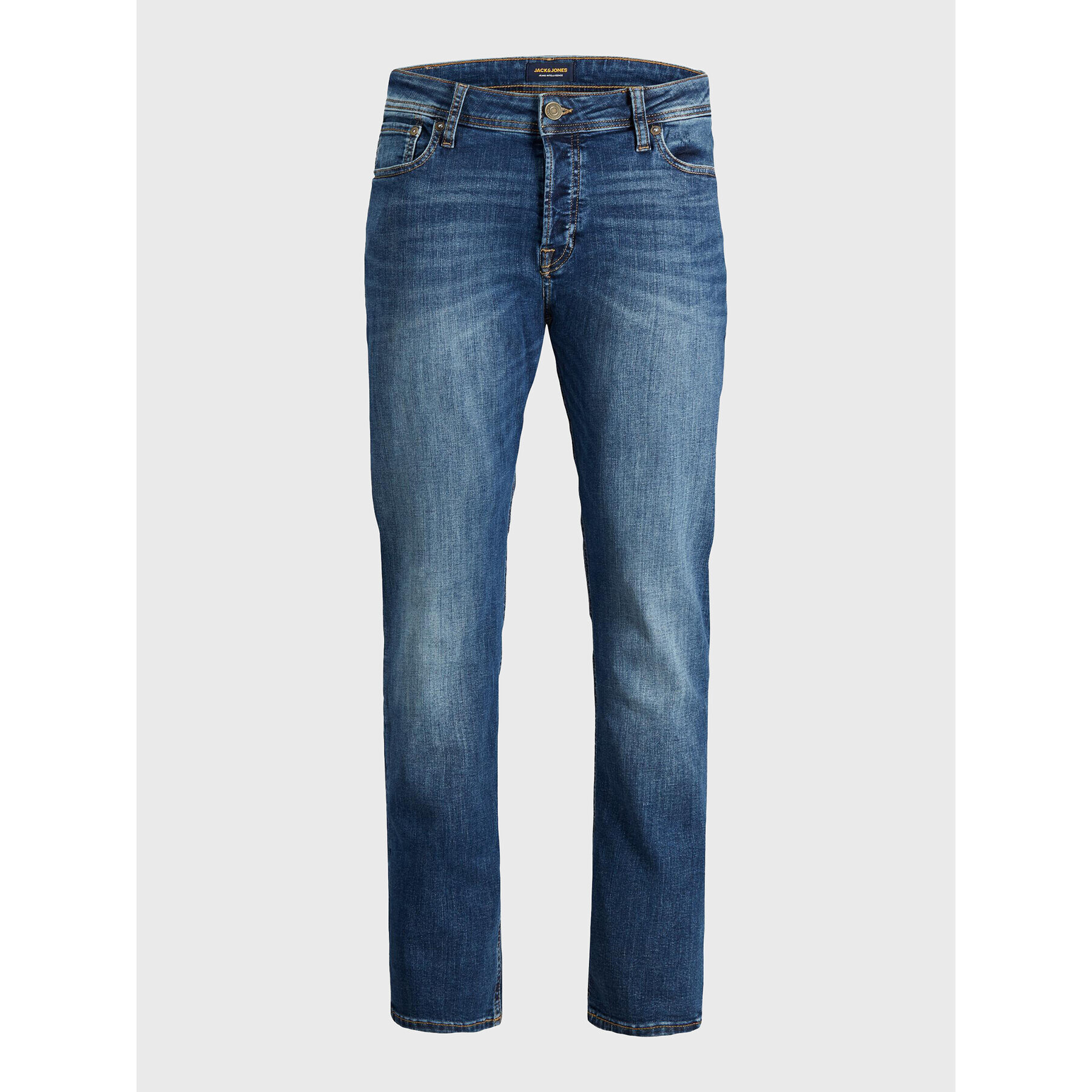 Jack&Jones Džínsy Pete 12195547 Modrá Skinny Fit - Pepit.sk