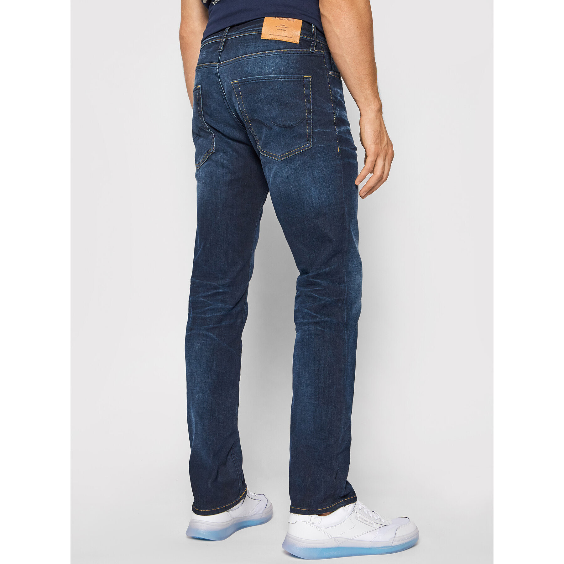 Jack&Jones Džínsy Tim 12118215 Tmavomodrá Slim Fit - Pepit.sk