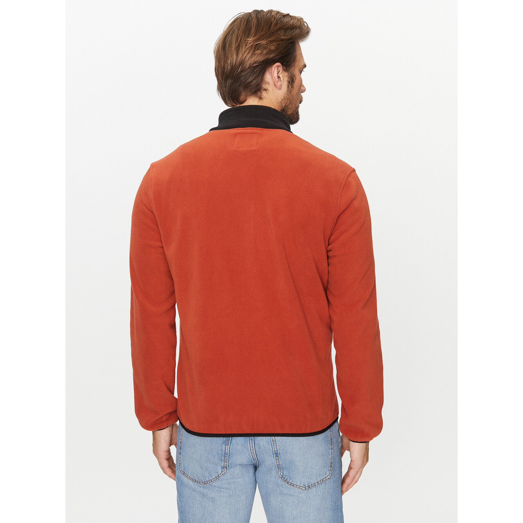 Jack&Jones Fleecová mikina 12244870 Oranžová Regular Fit - Pepit.sk