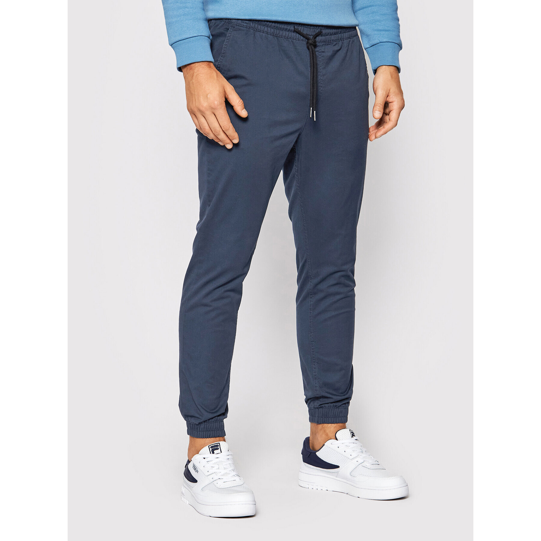 Jack&Jones Jogger nohavice Gordon 12183482 Tmavomodrá Regular Fit - Pepit.sk