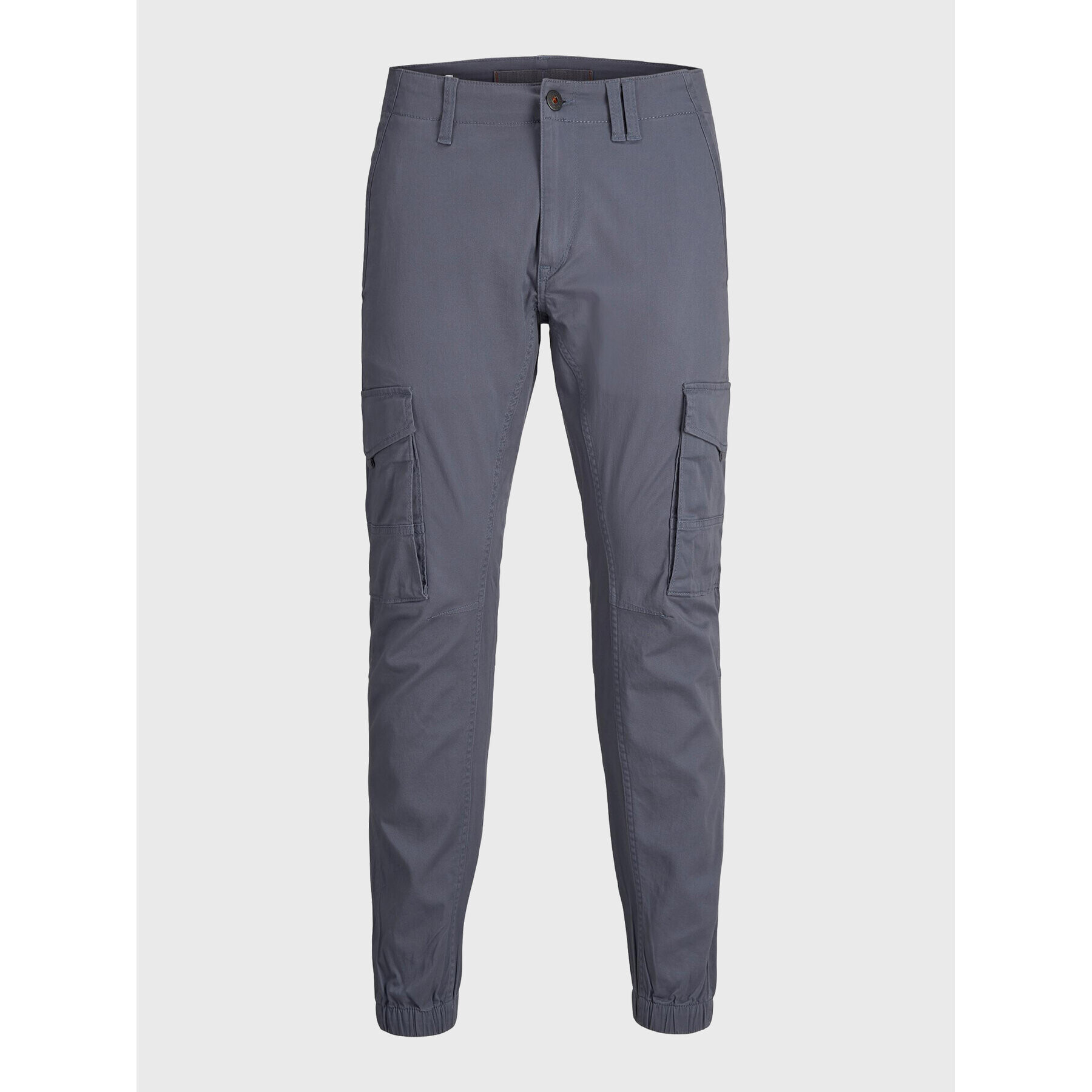 Jack&Jones Jogger nohavice Paul 12202934 Sivá Tapered Fit - Pepit.sk