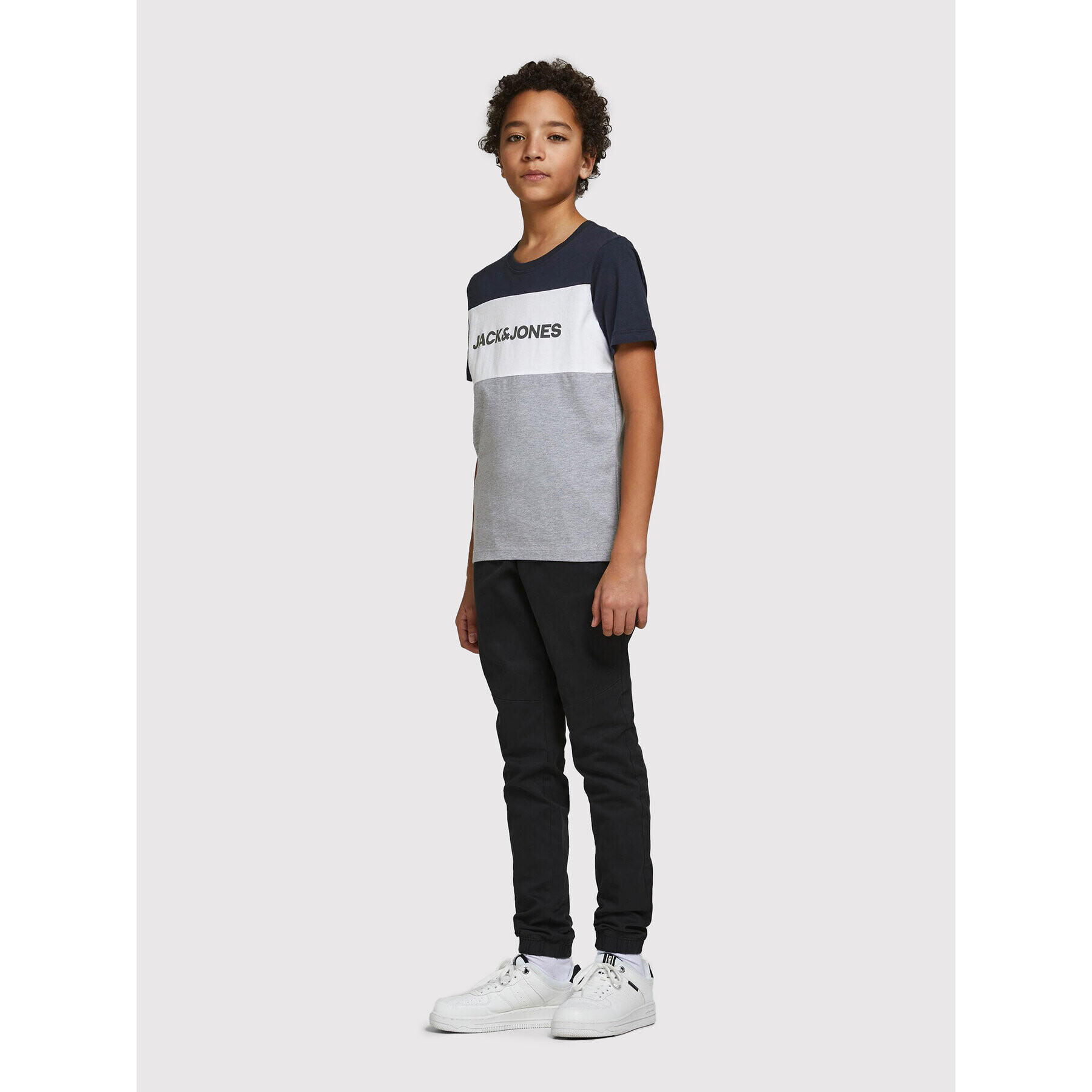 Jack&Jones Junior Jack&Jones Tričko Logo Blocking 12174282 Farebná Regular Fit - Pepit.sk