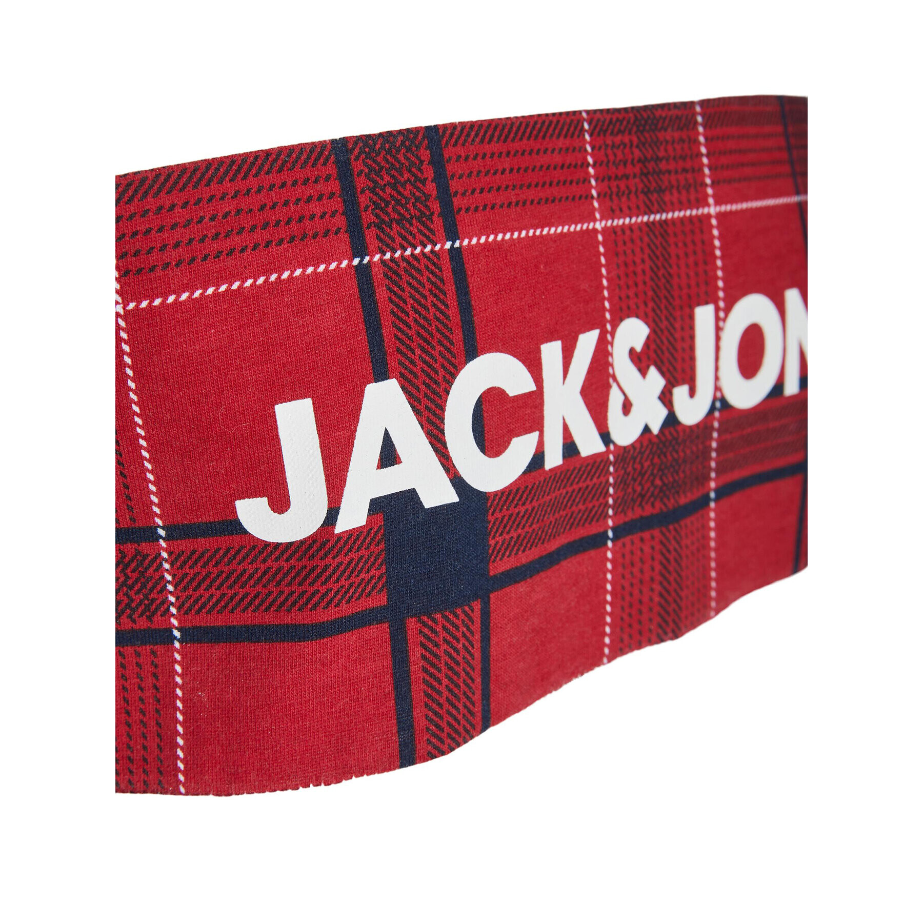 Jack&Jones Junior Pyžamo Train 12228941 Červená Regular Fit - Pepit.sk