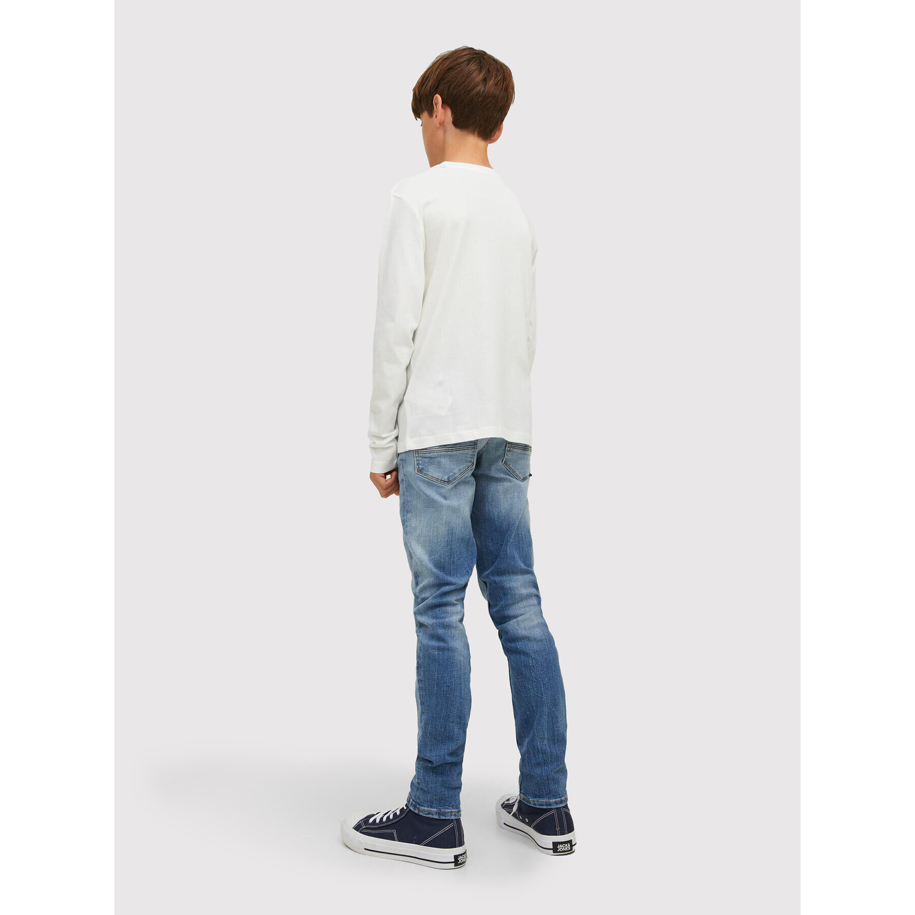 Jack&Jones Junior Súprava 2 blúzok Jeans 12222427 Tmavomodrá Regular Fit - Pepit.sk