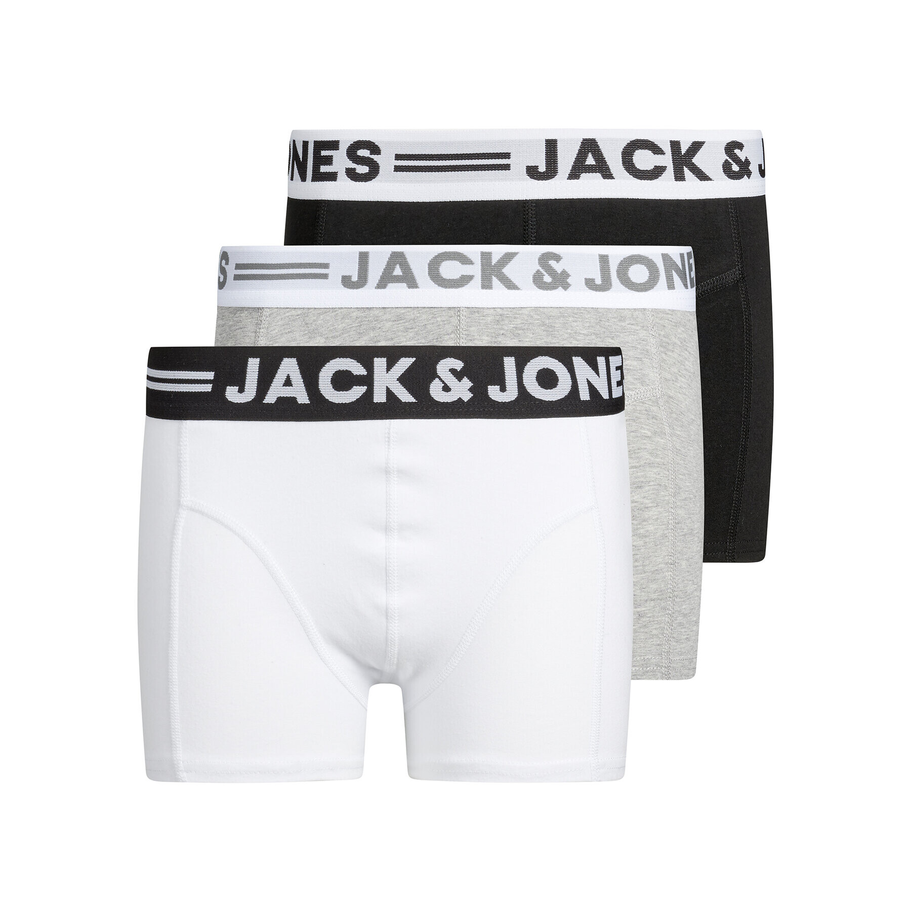 Jack&Jones Junior Súprava 3 kusov boxeriek 12149293 Farebná - Pepit.sk