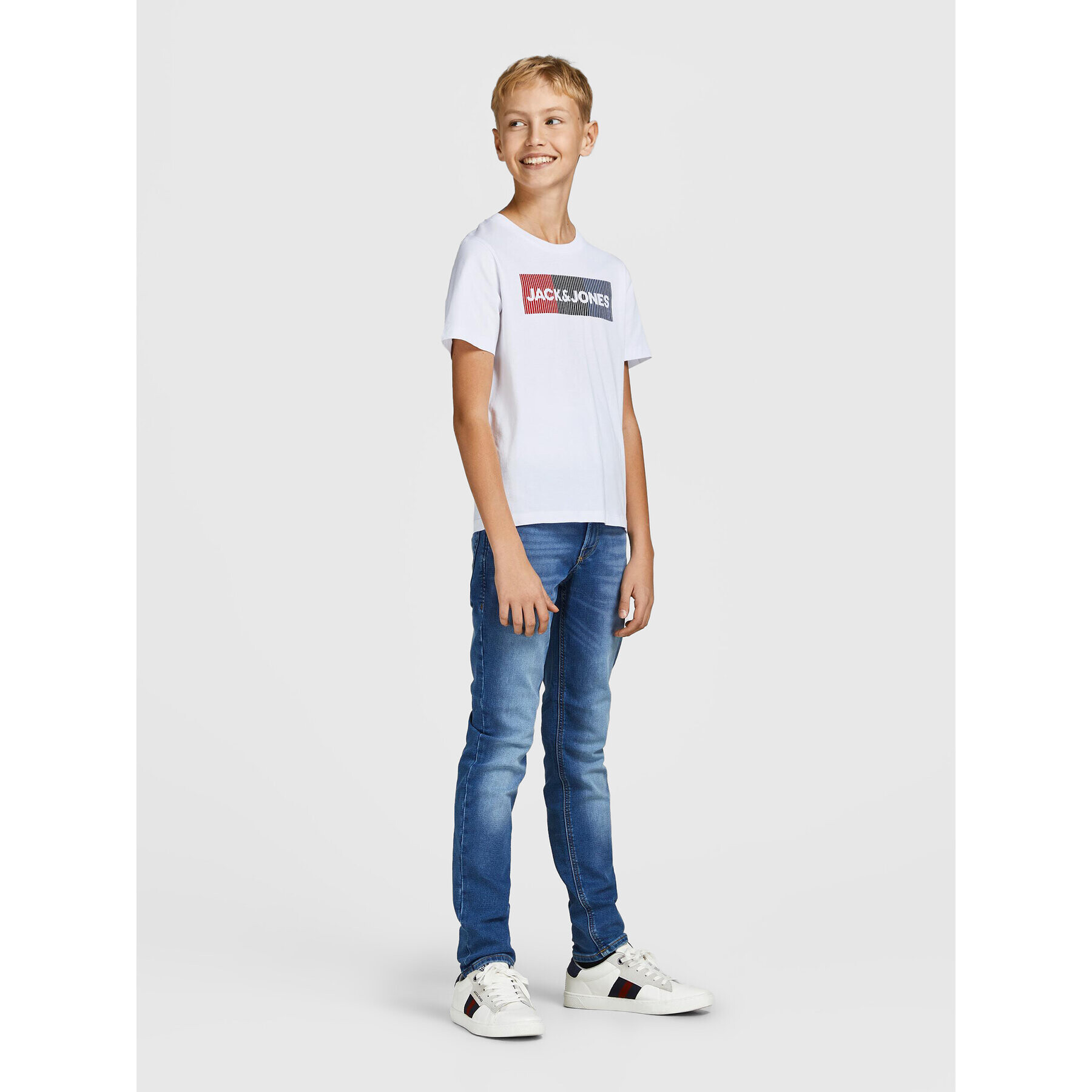 Jack&Jones Junior Súprava 3 tričiek Corp 12199948 Farebná Regular Fit - Pepit.sk