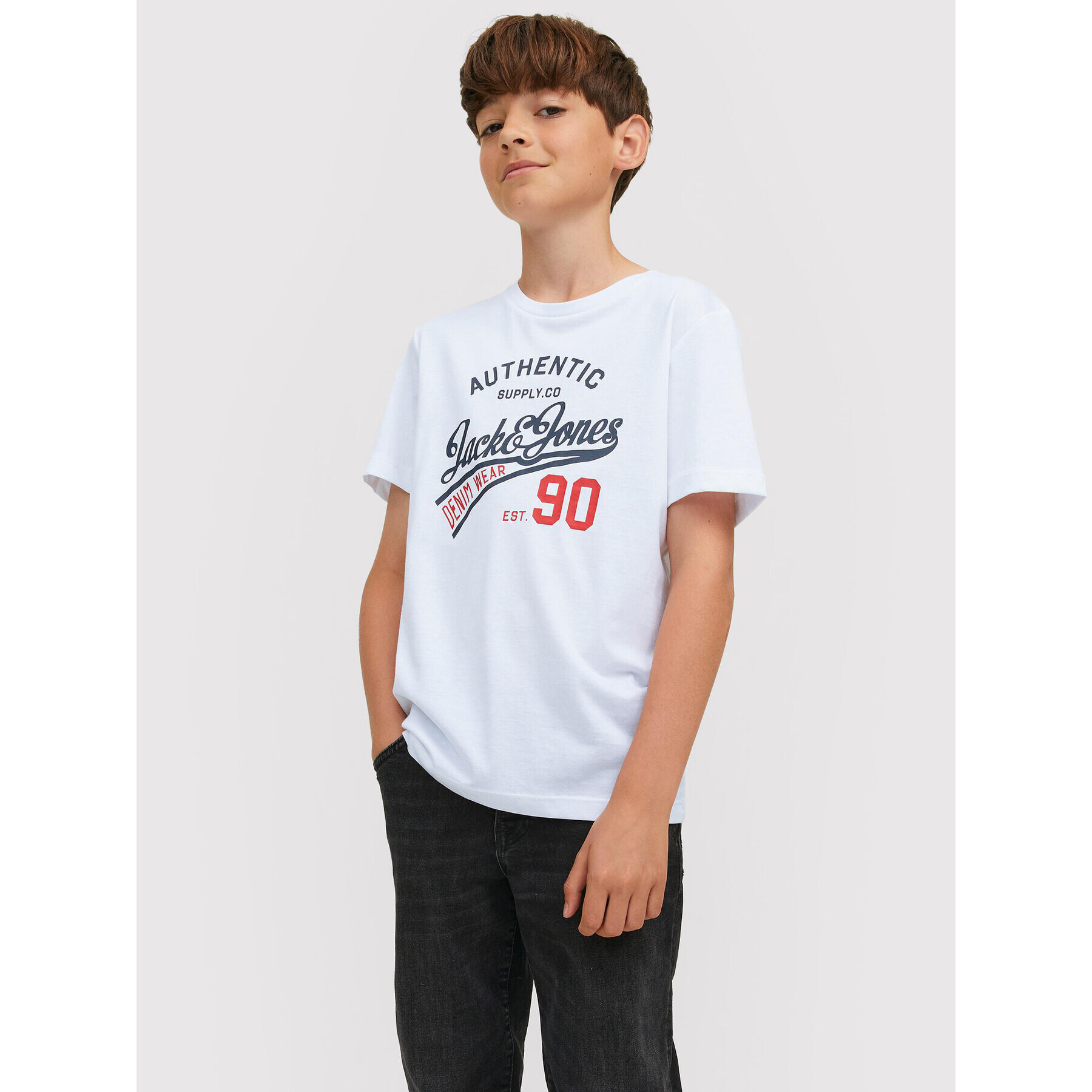 Jack&Jones Junior Súprava 3 tričiek Than 12222425 Farebná Regular Fit - Pepit.sk