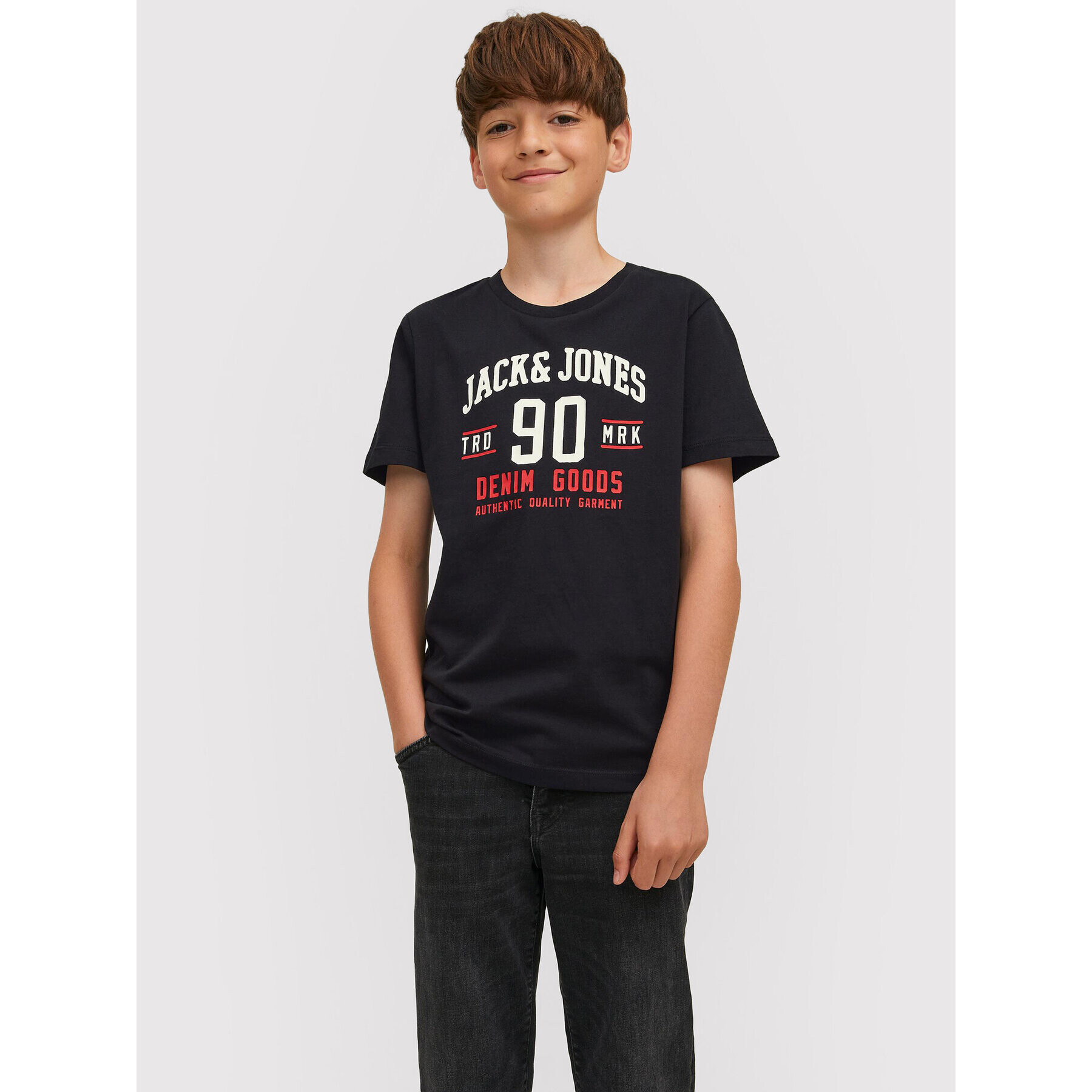 Jack&Jones Junior Súprava 3 tričiek Than 12222425 Farebná Regular Fit - Pepit.sk