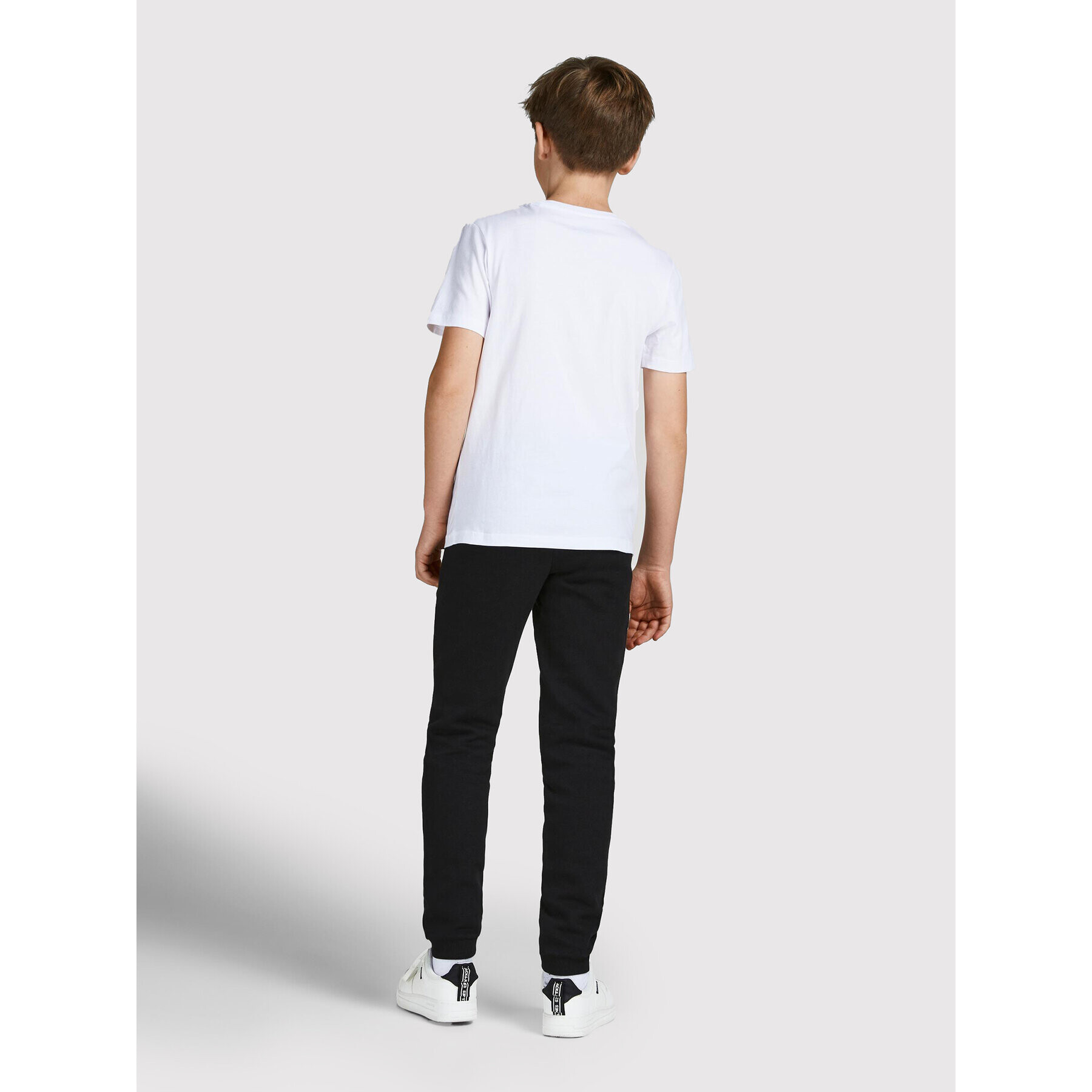 Jack&Jones Junior Teplákové nohavice Gordon 12179798 Čierna Regular Fit - Pepit.sk